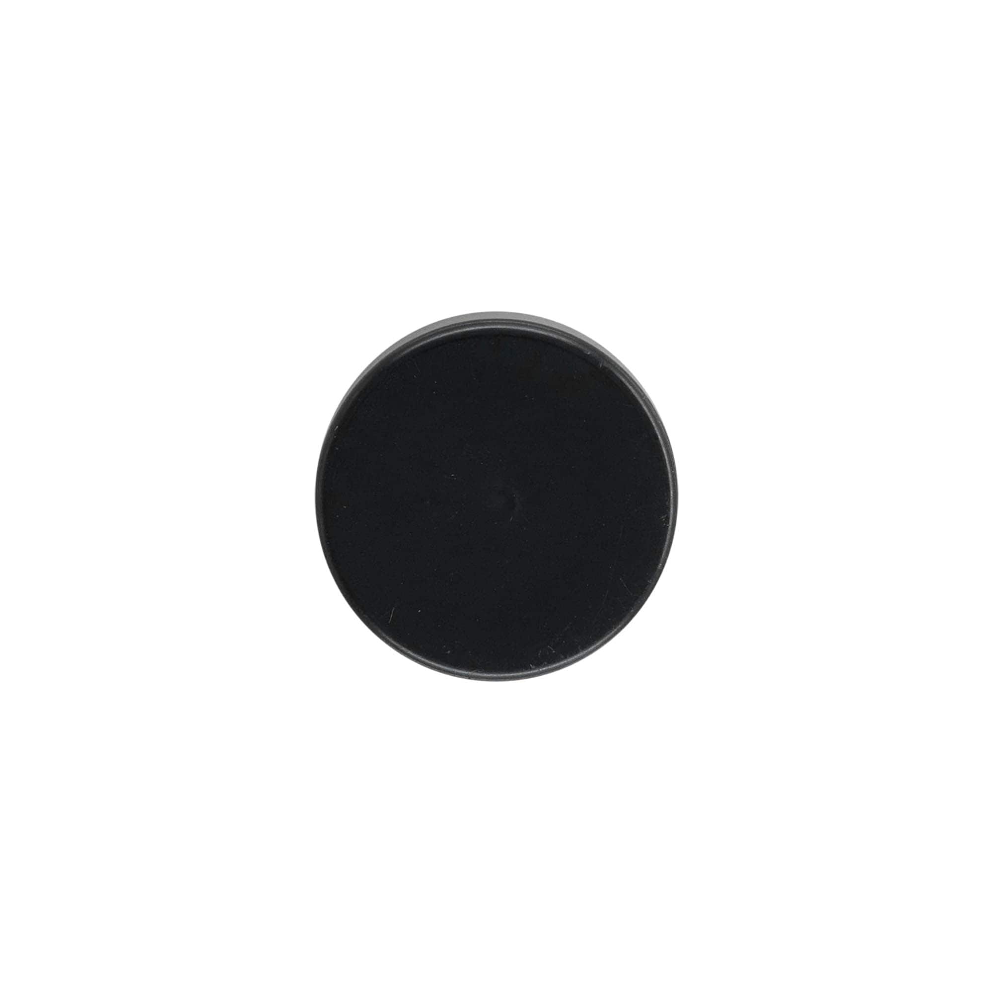 Bouchon à vis, plastique ABS, noir, pour embouchure : GPI 28/400