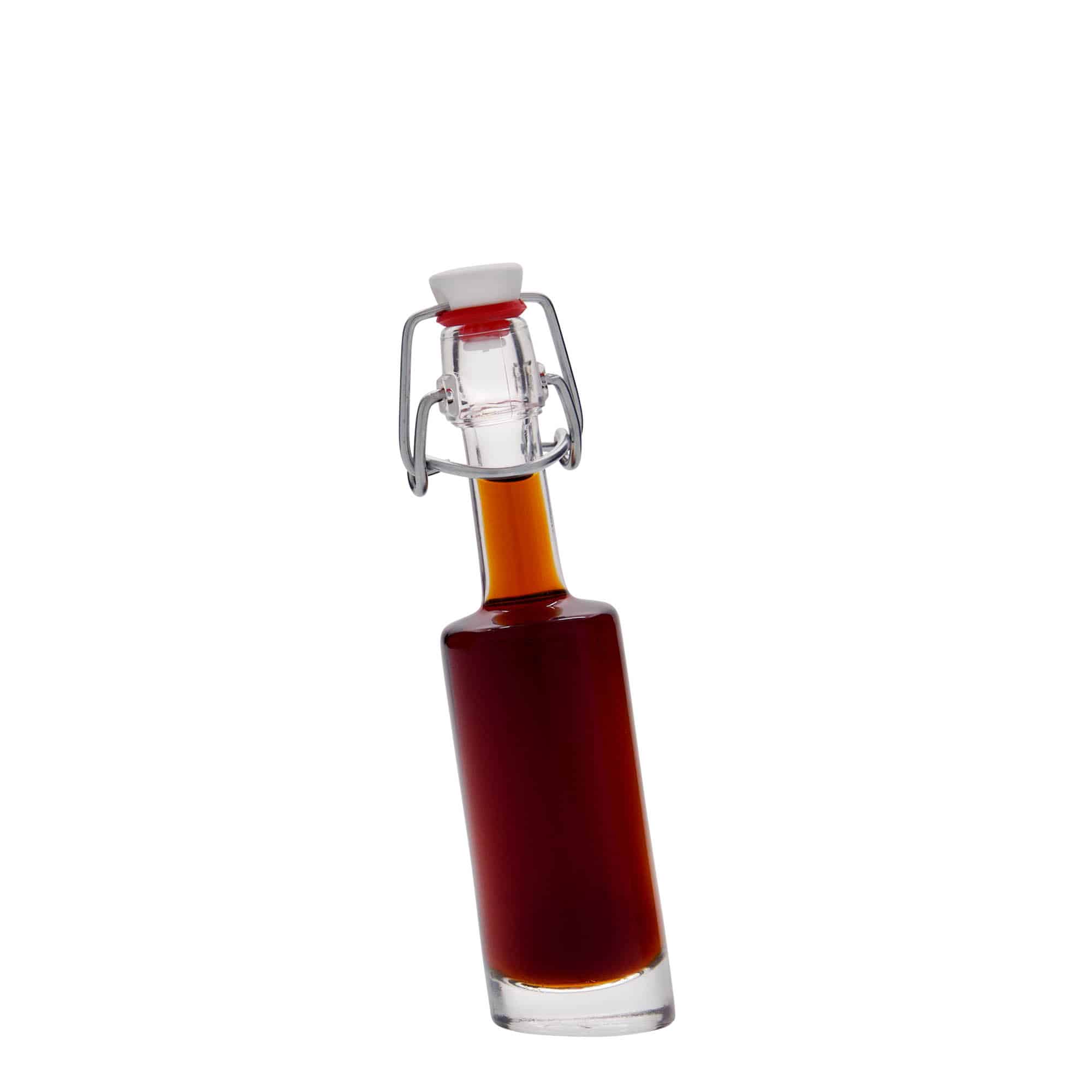 Flacon en verre de 40 ml « Bounty », ouverture : fermeture à bascule