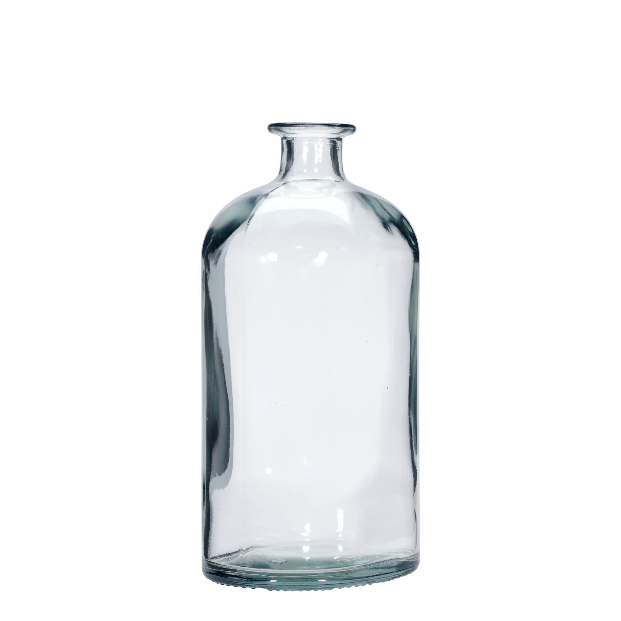 Bouteille en verre 1 000 ml « Dundee », ovale, ouverture : bouchon en liège Bouteille en verre 1 000 ml « Dundee », ovale, ouverture : bouchon en liège