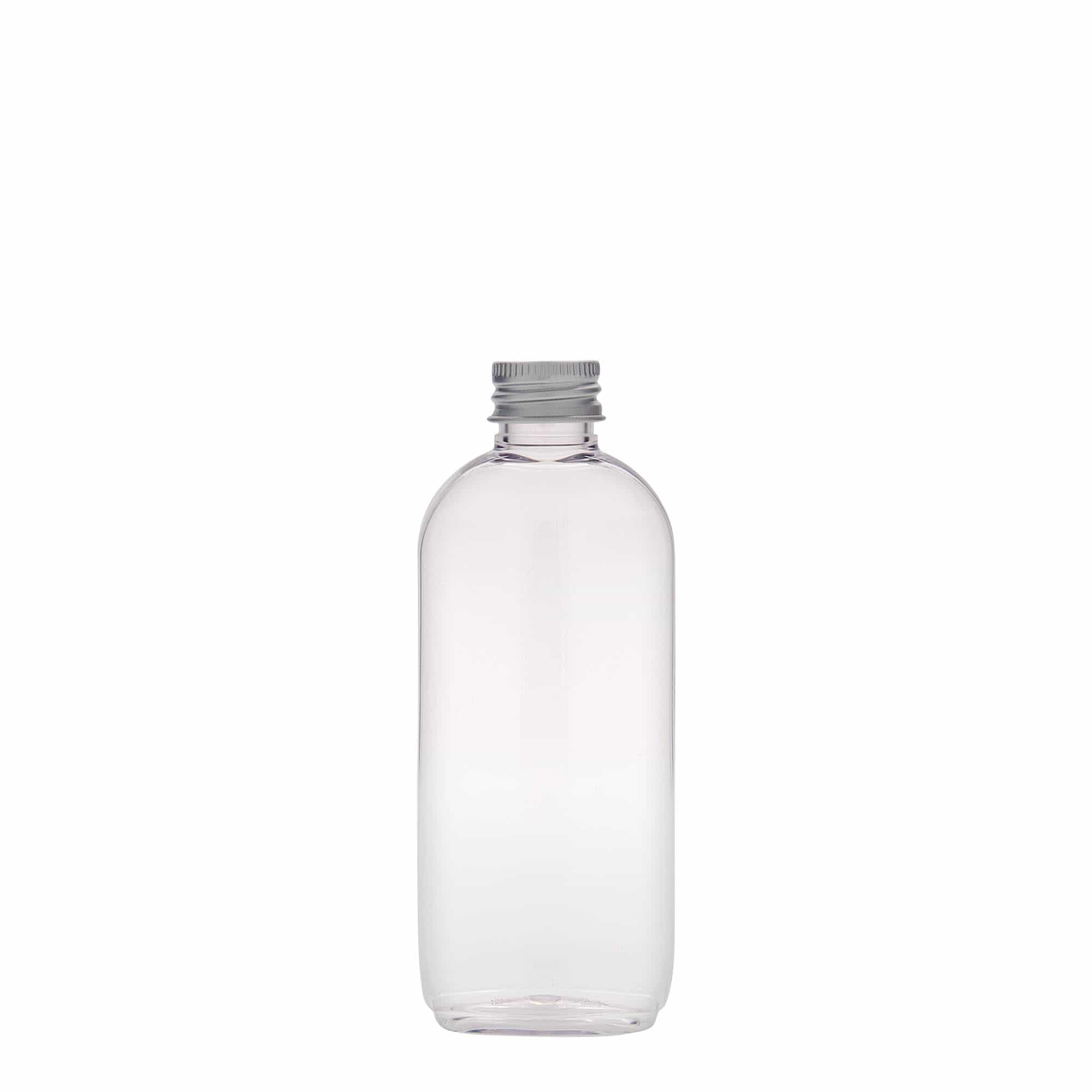 Flacon PET 100 ml « Iris », ovale, plastique, ouverture : 20/410