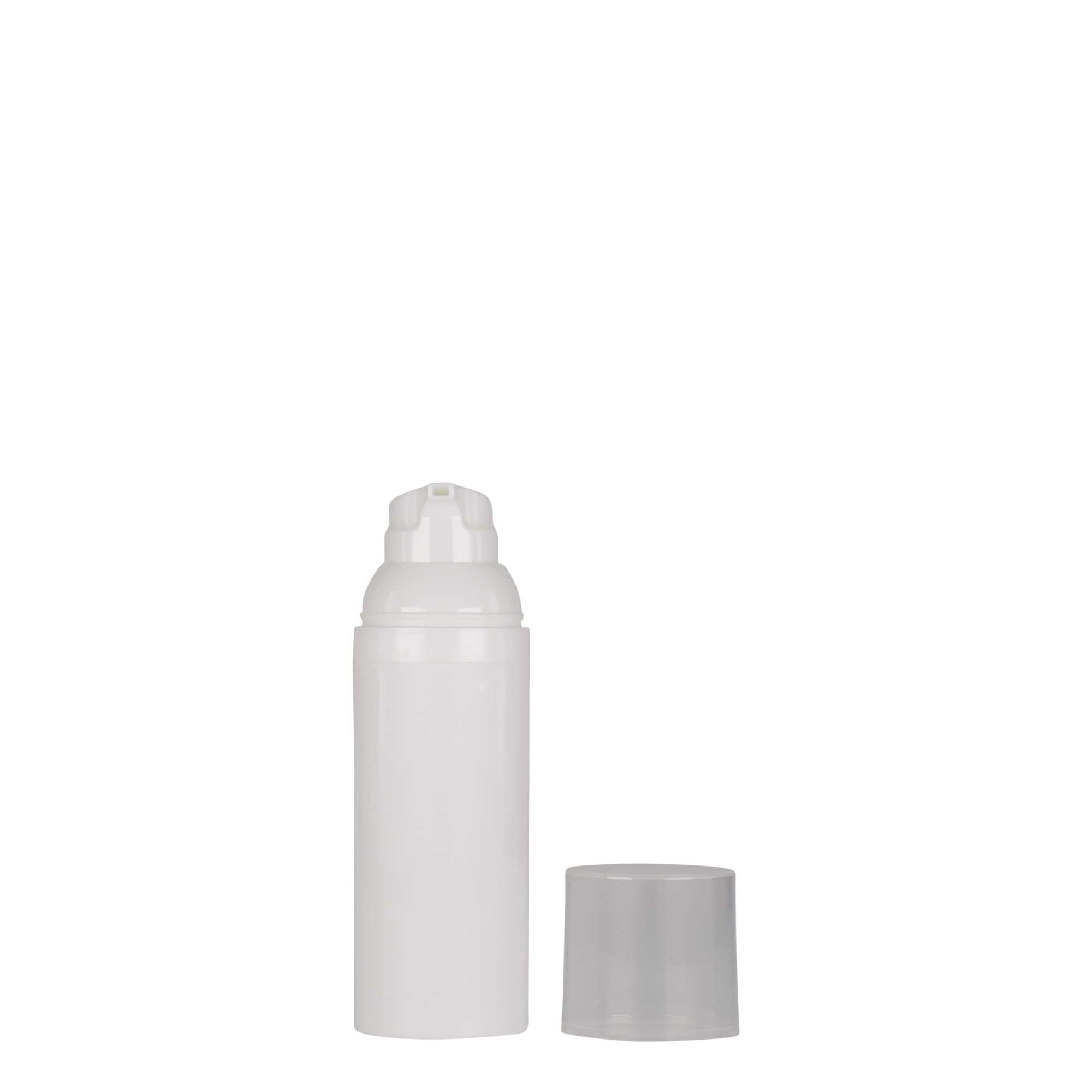 Distributeur Airless 50 ml « Mezzo », plastique PP, blanc