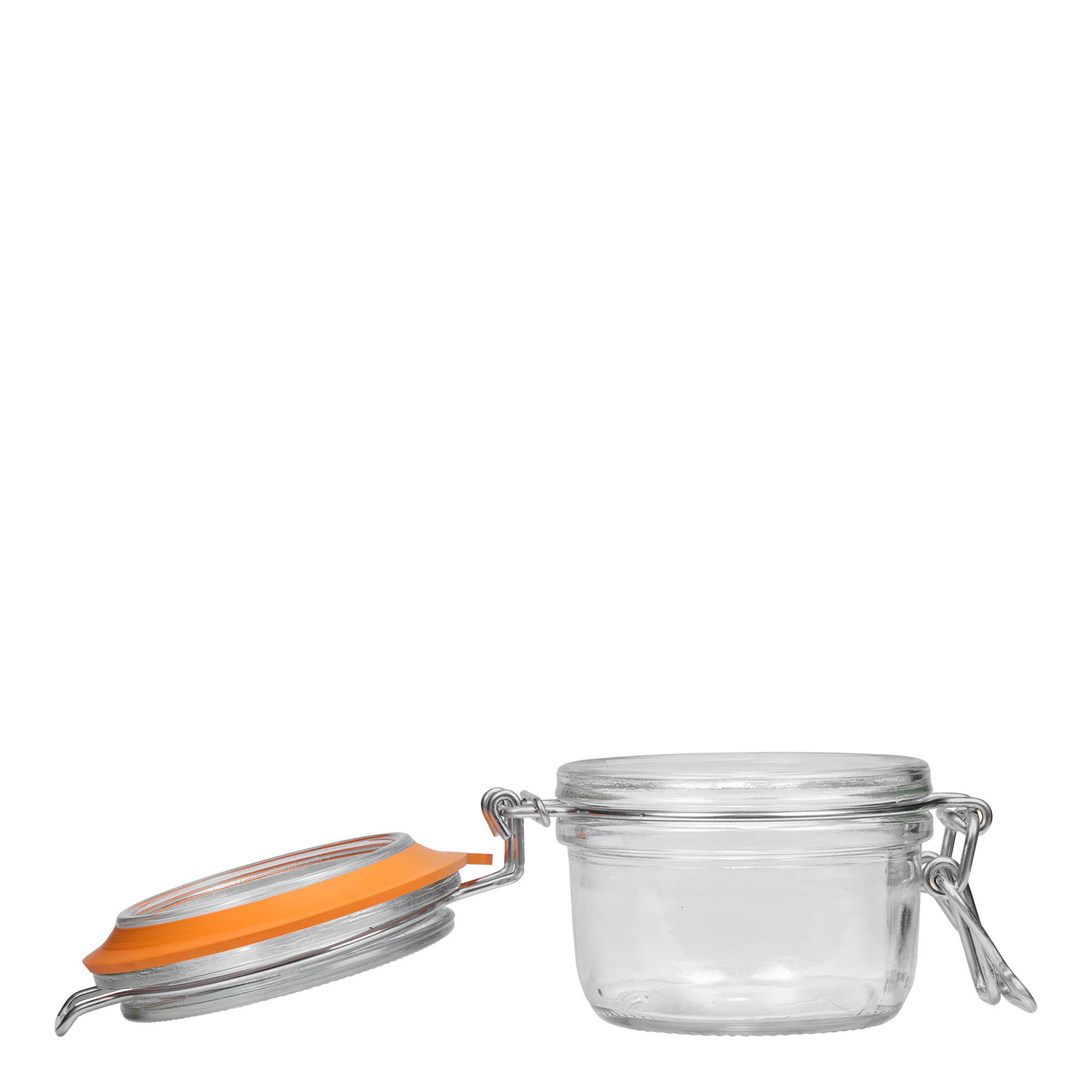 125 ml bocal à fermeture mécanique 'Le Parfait Super Terrine', ouverture : fermeture à levier métallique