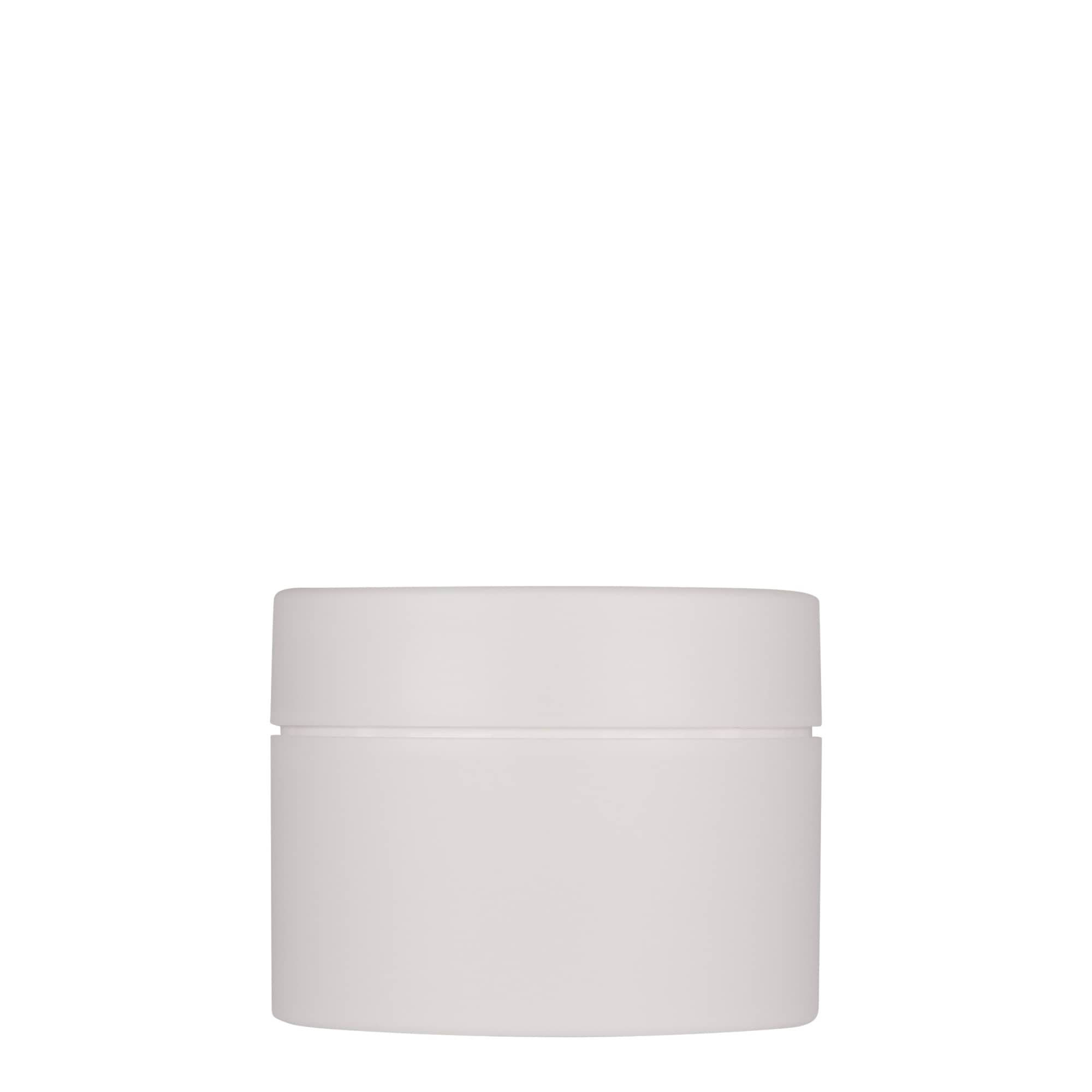 Pot en plastique 150 ml 'Antonella', PP, blanc, ouverture : bouchon à vis