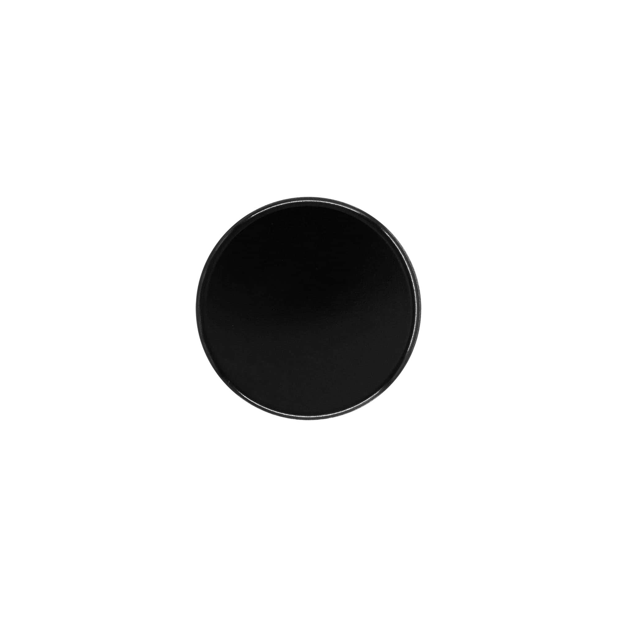 Bouchon à vis pour 50 ml 'Blue Edition', plastique HPM, noir