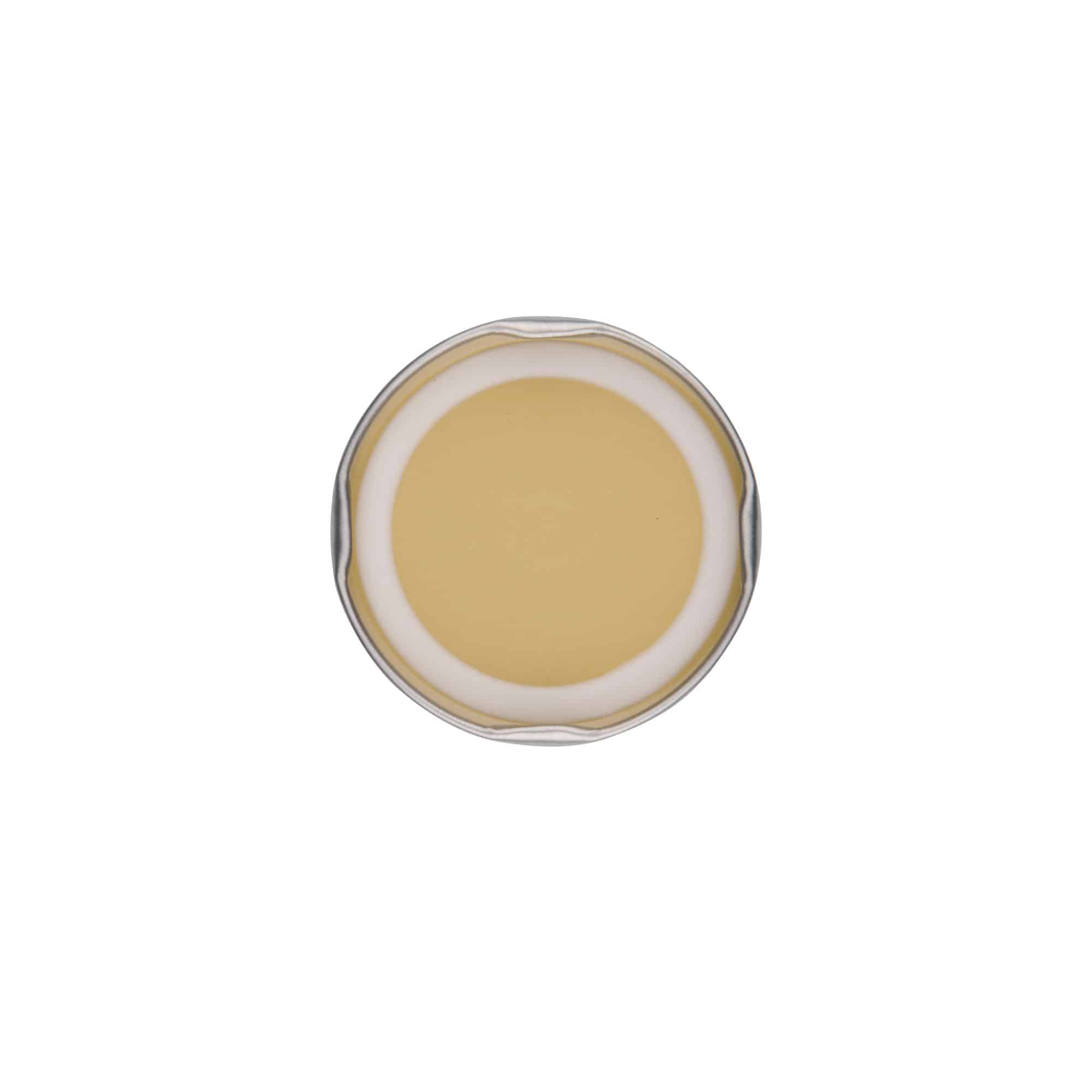 Couvercle Twist-Off, fer blanc, argenté, pour bouchage: TO 58