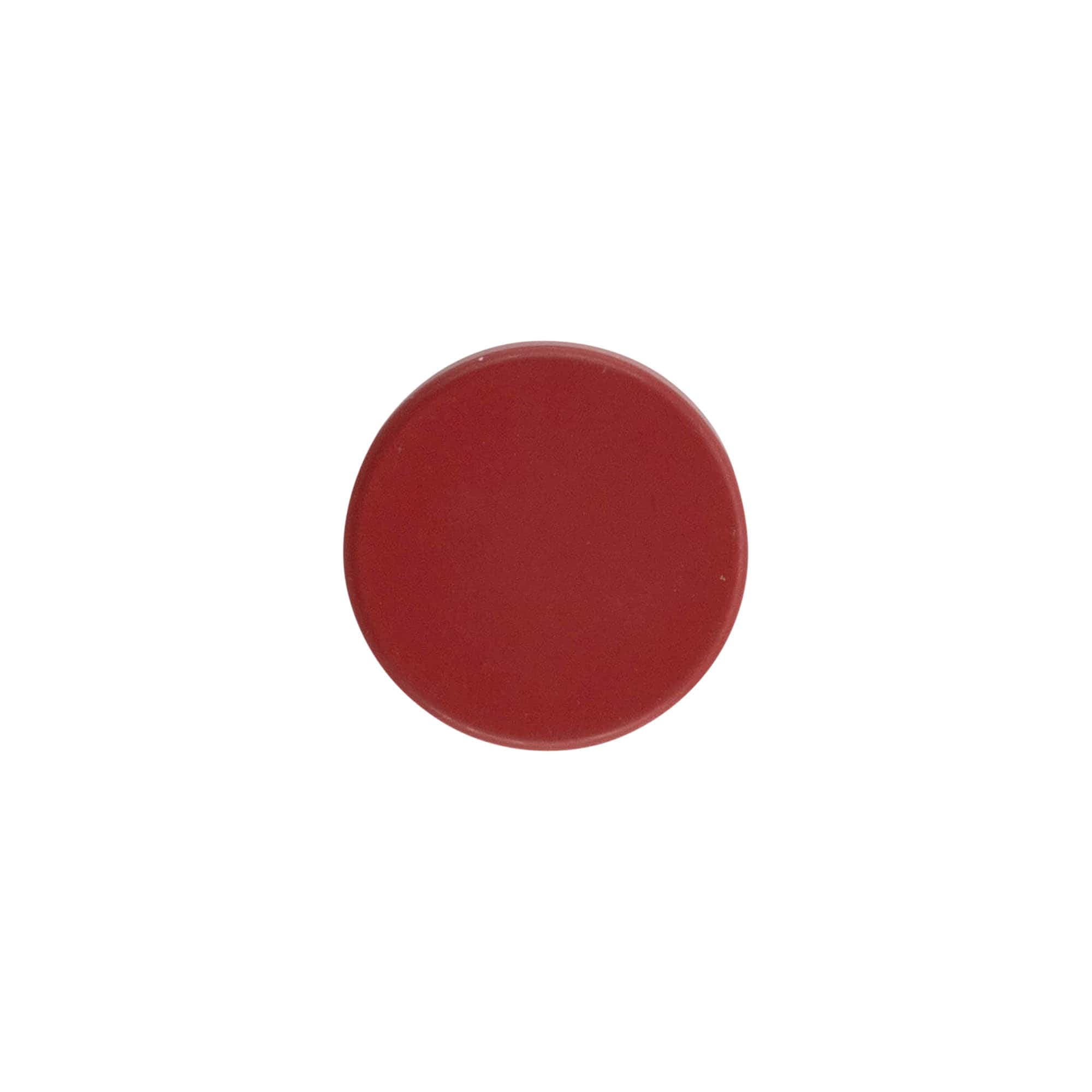 Bouchon à vis, plastique ABS, rouge, pour ouverture : GPI 28/400