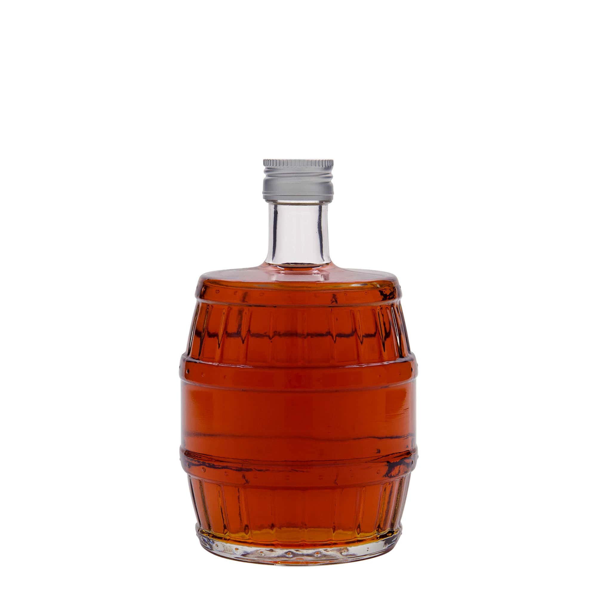 Bouteille en verre de 500 ml « fût », ouverture : PP 28