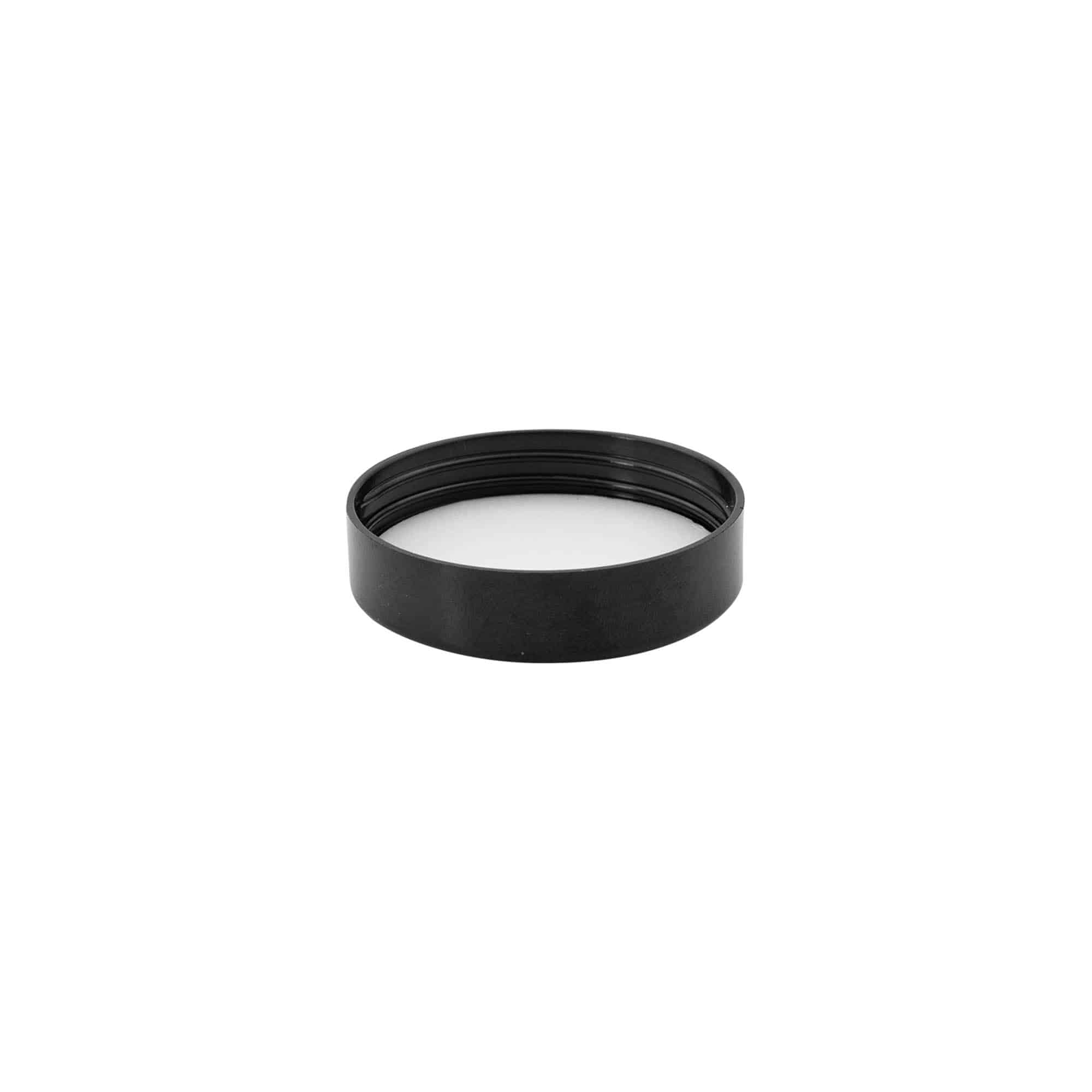 Bouchon à vis pour 50 ml 'Blue Edition', plastique HPM, noir
