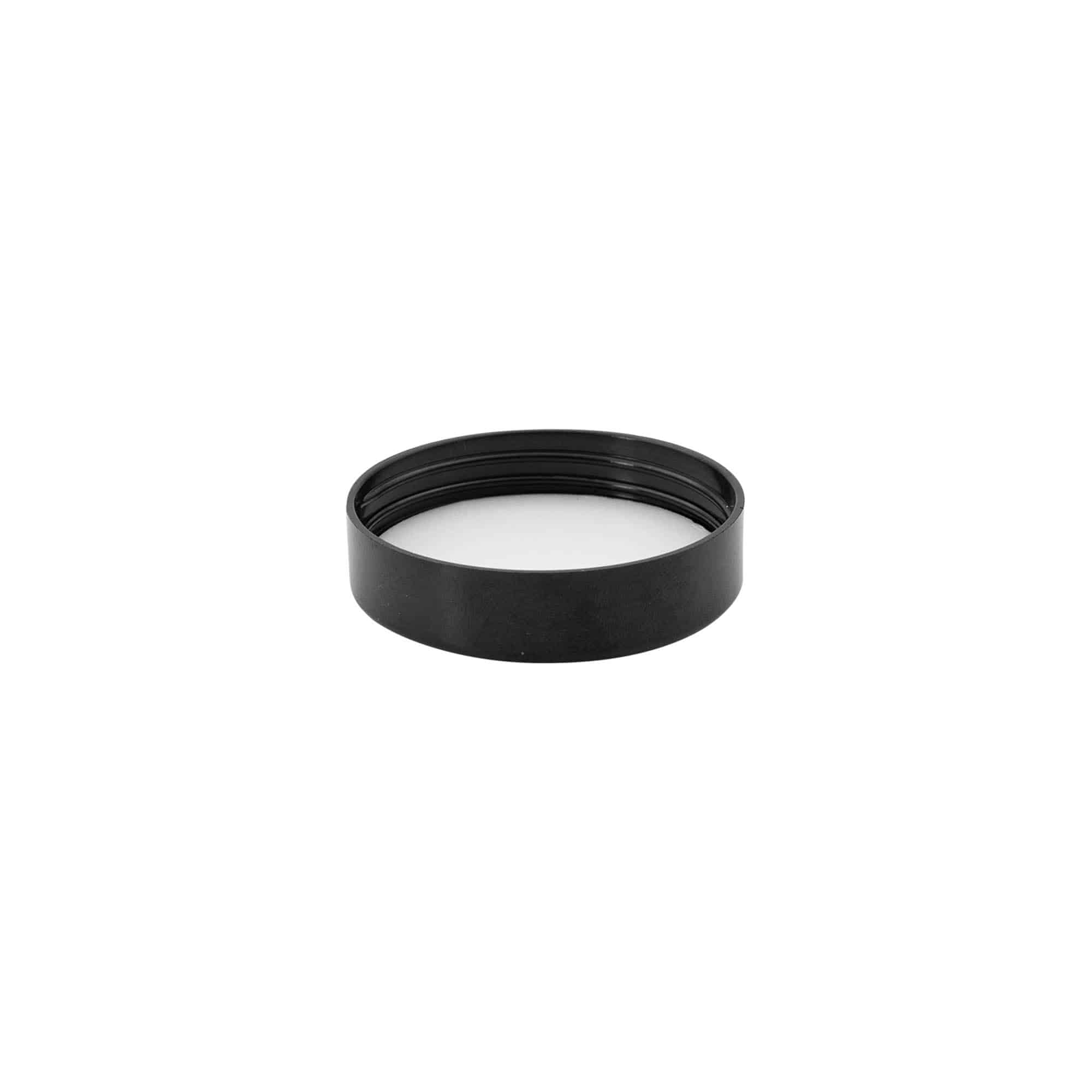 Bouchon à vis pour 50 ml 'Blue Edition', plastique HPM, noir