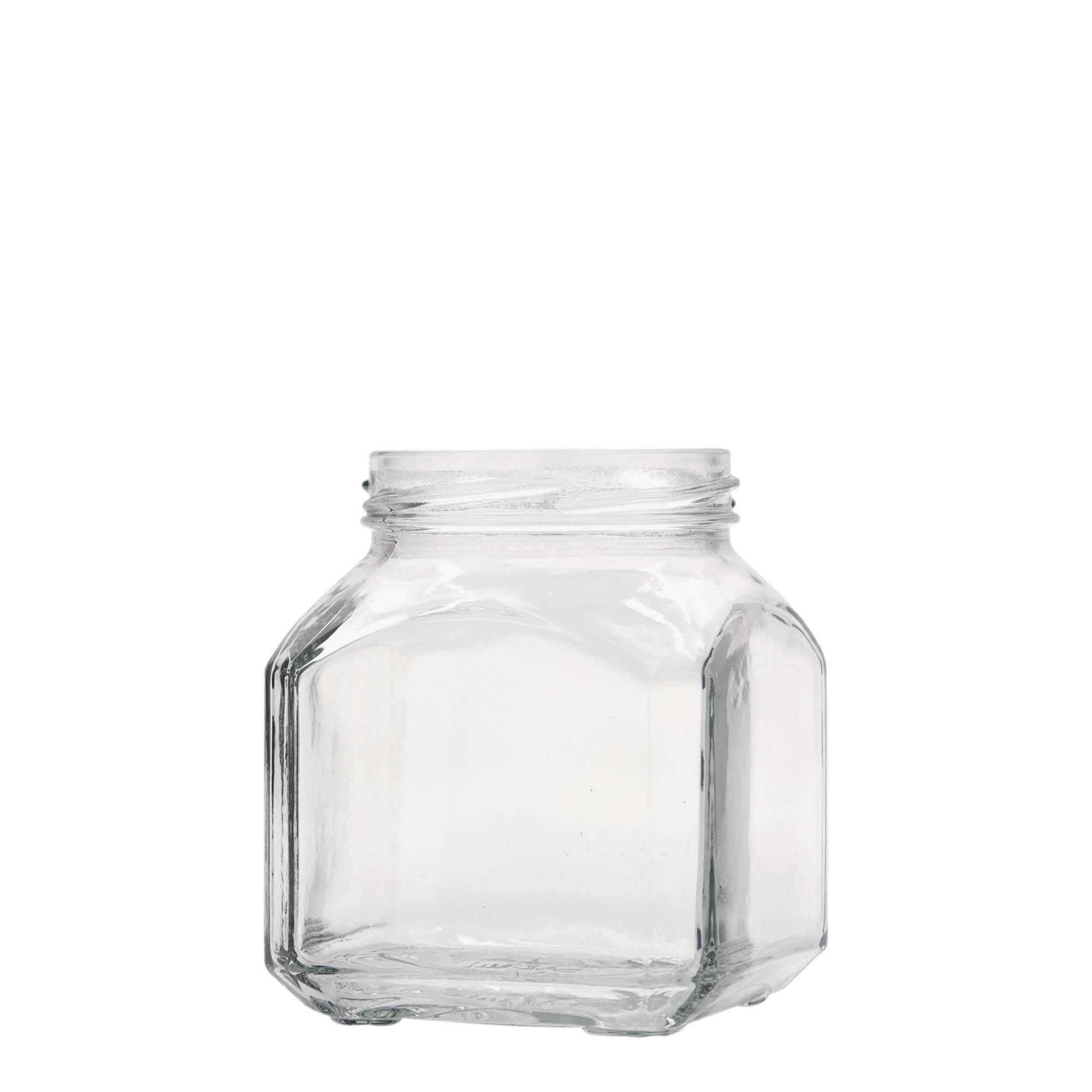 314 ml Verre carré 'Milan', ouverture : Twist-Off (TO 63)