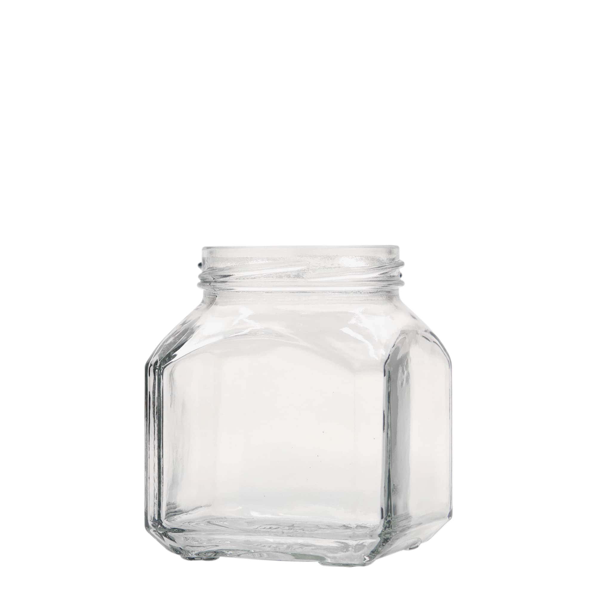 314 ml Verre carré 'Milan', ouverture : Twist-Off (TO 63)