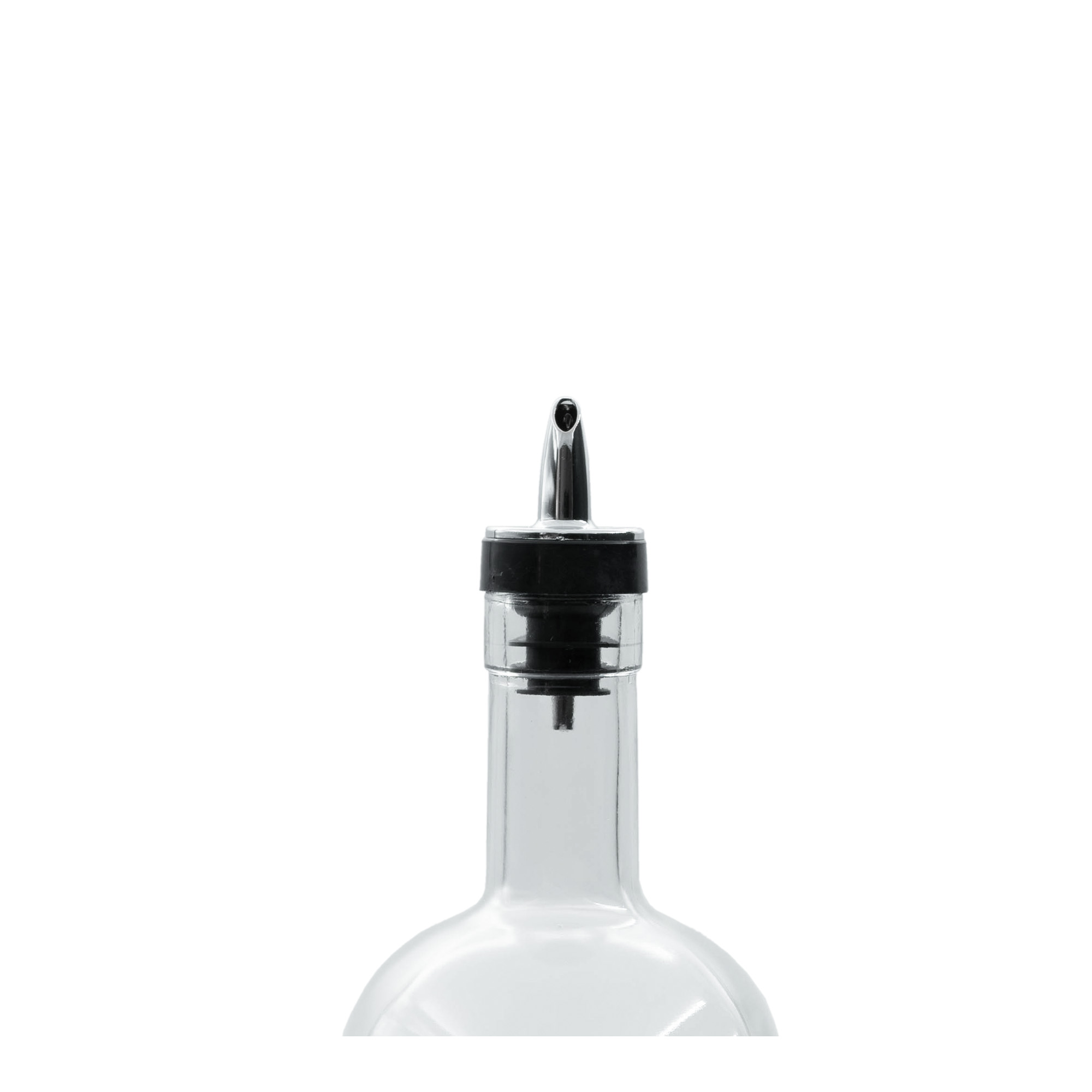 Jet pour bec verseur, plastique PE, argenté Jet pour bec verseur, plastique PE, argenté