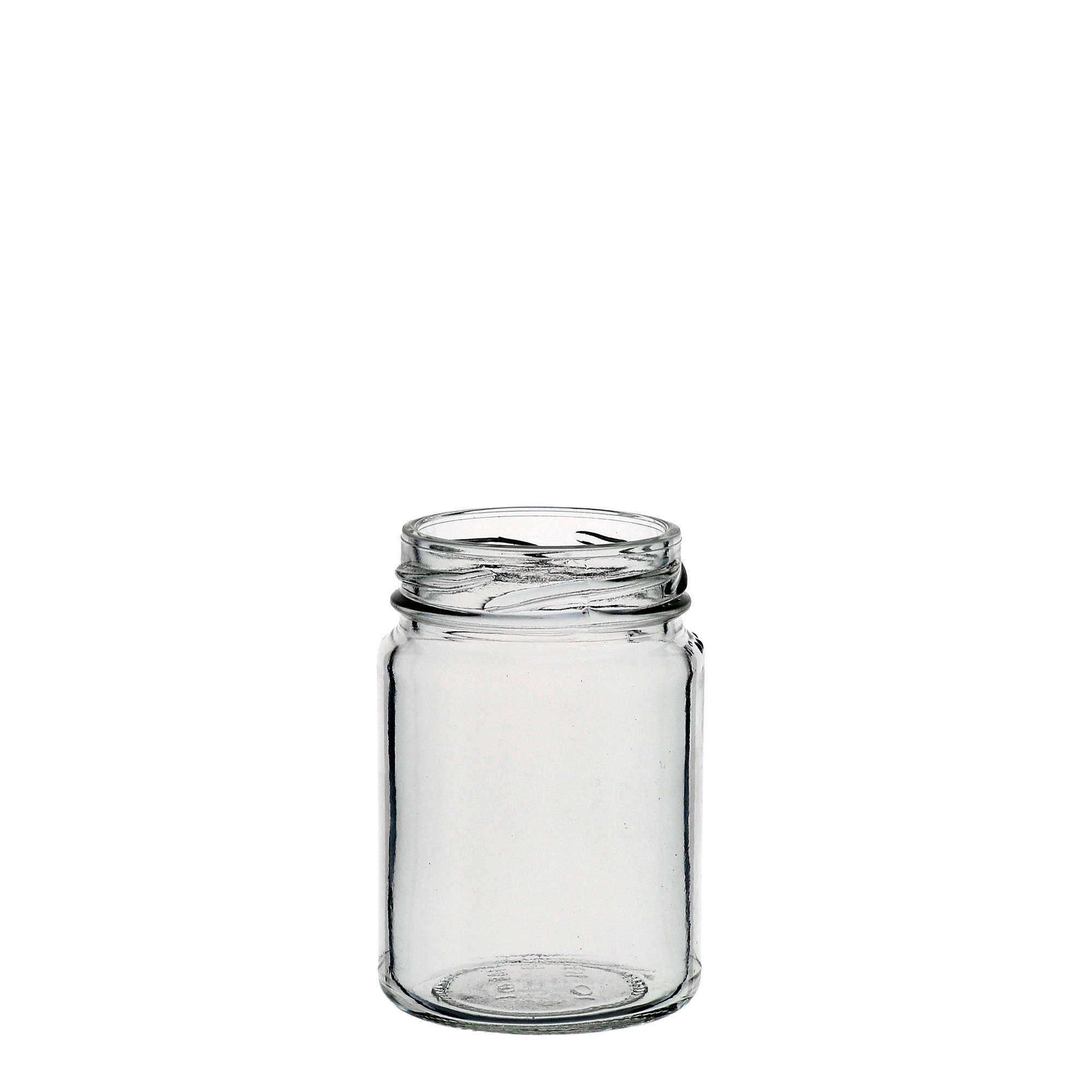 Verre rond haut de 106 ml, ouverture : Twist-Off (TO 48) Verre rond haut de 106 ml, ouverture : Twist-Off (TO 48)