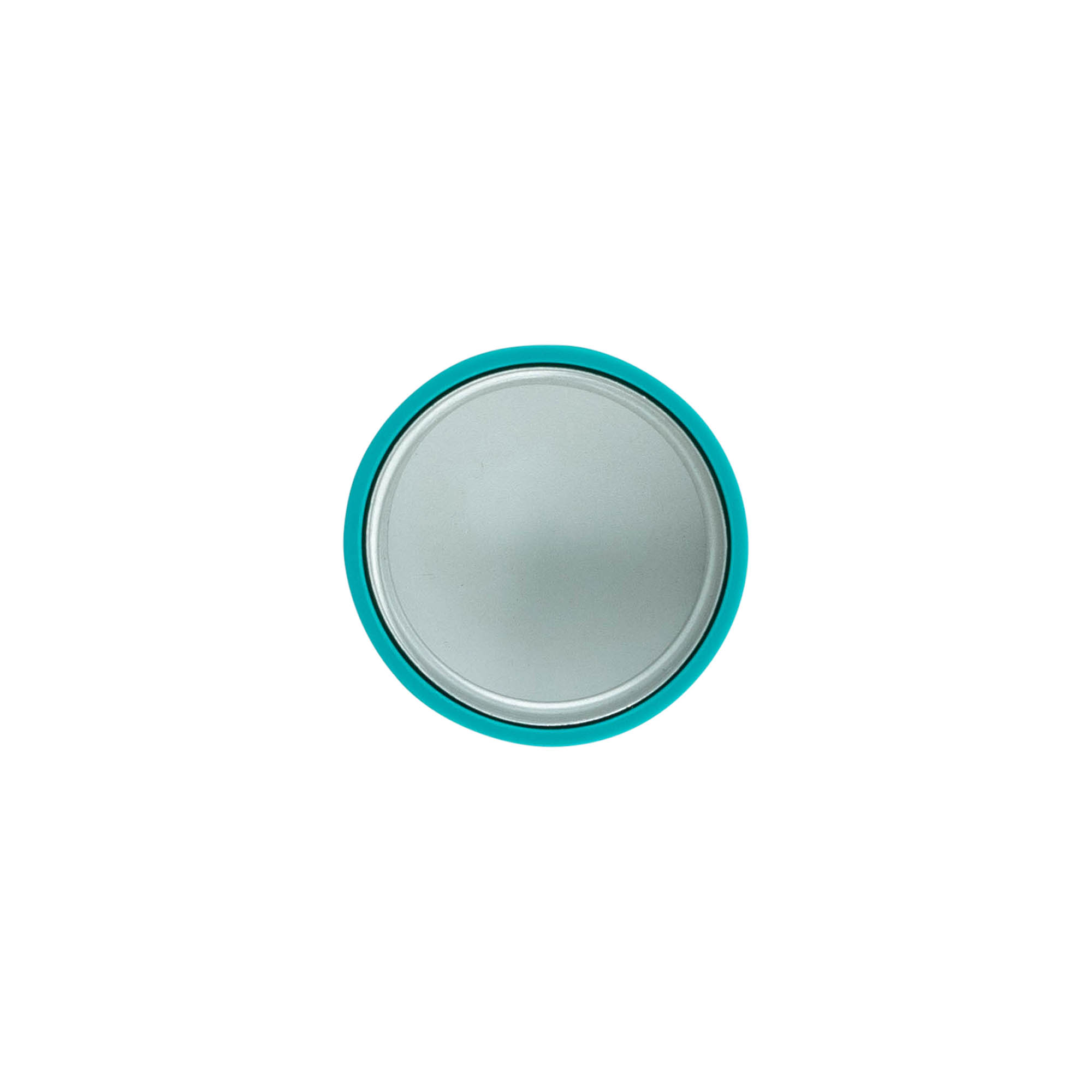 Bouchon à vis, plastique ABS, turquoise, pour ouverture : GPI 28/400