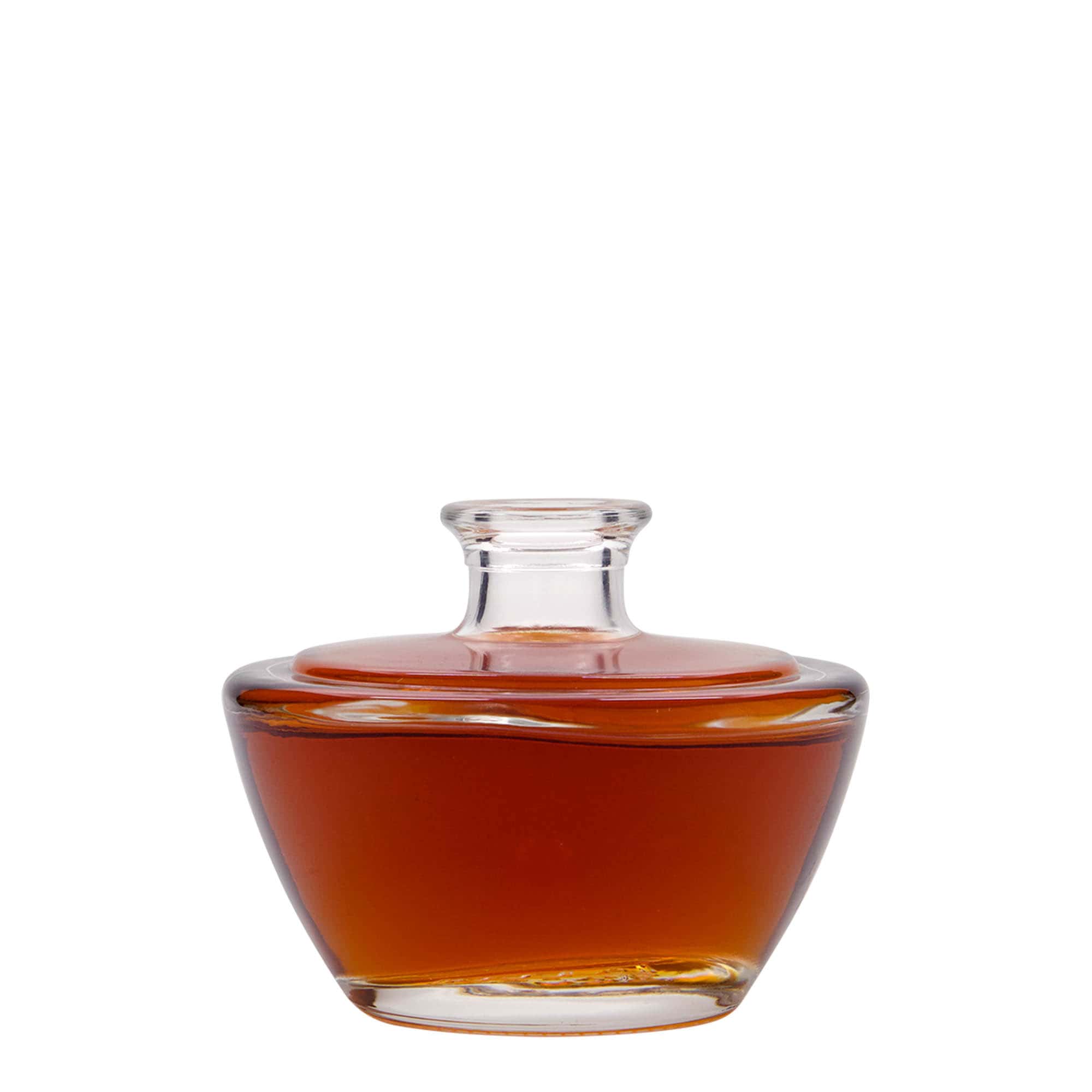 Flacon en verre 200 ml 'Homme', ouverture : bouchon en liège