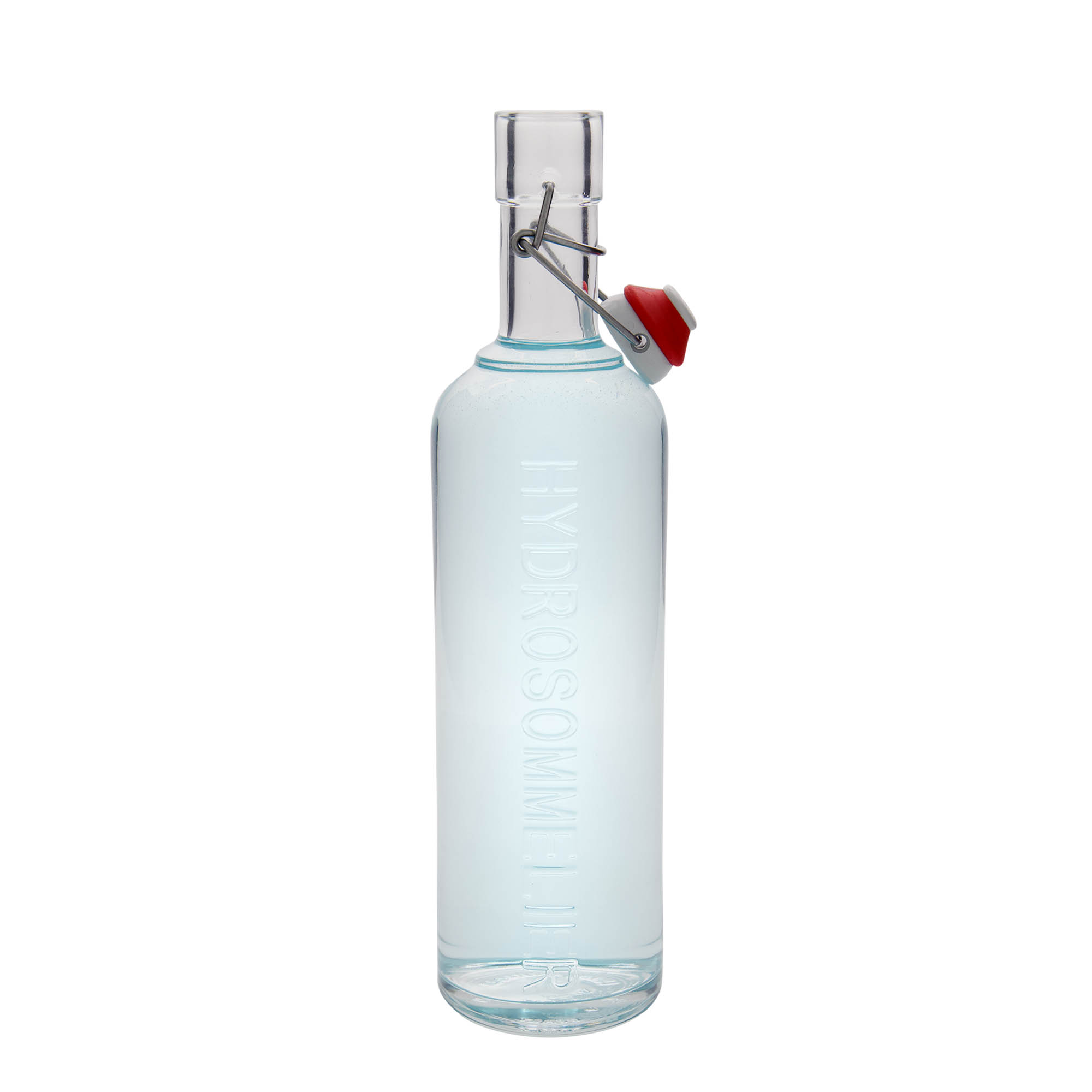 Bouteille en verre 1.000 ml 'Optima Hydrosommelier', ouverture : fermeture à levier