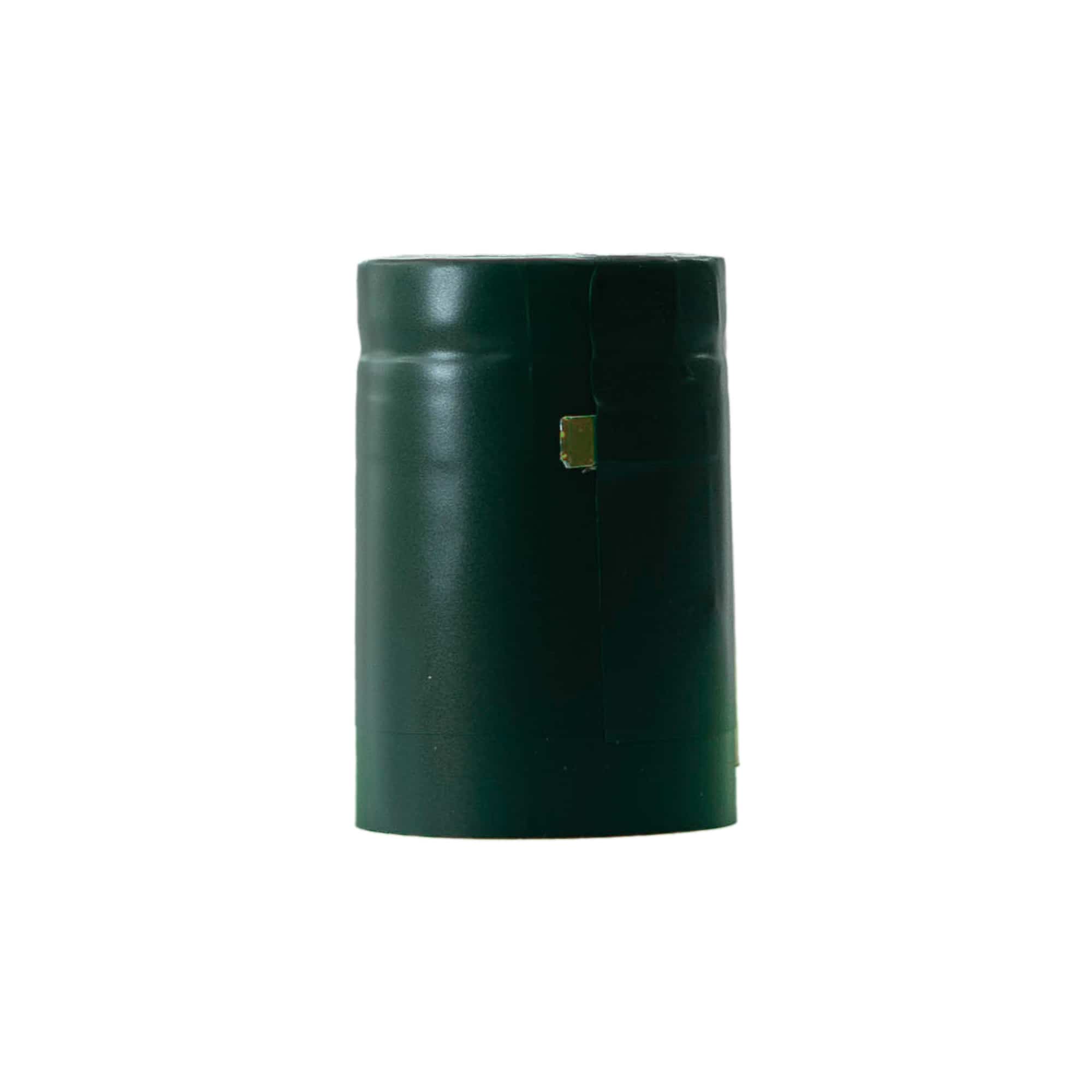 Capsule thermo-rétractable 32x41, plastique PVC, vert émeraude Capsule thermo-rétractable 32x41, plastique PVC, vert émeraude