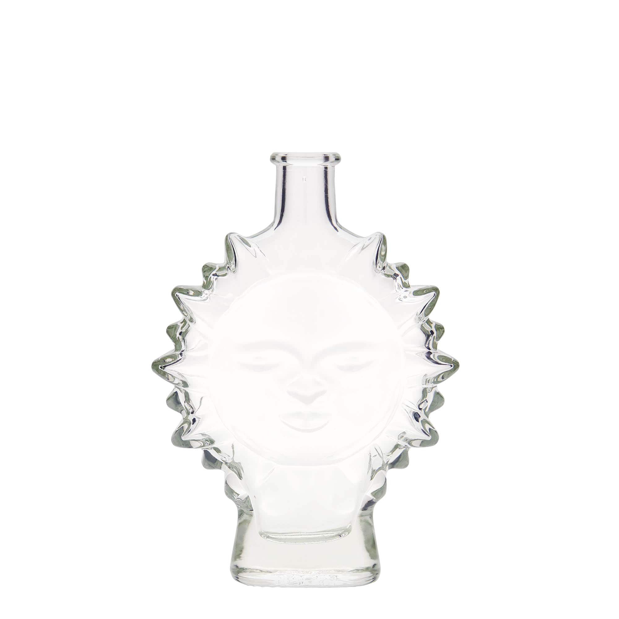Flacon en verre 200 ml « Soleil », ouverture : liège Flacon en verre 200 ml « Soleil », ouverture : liège