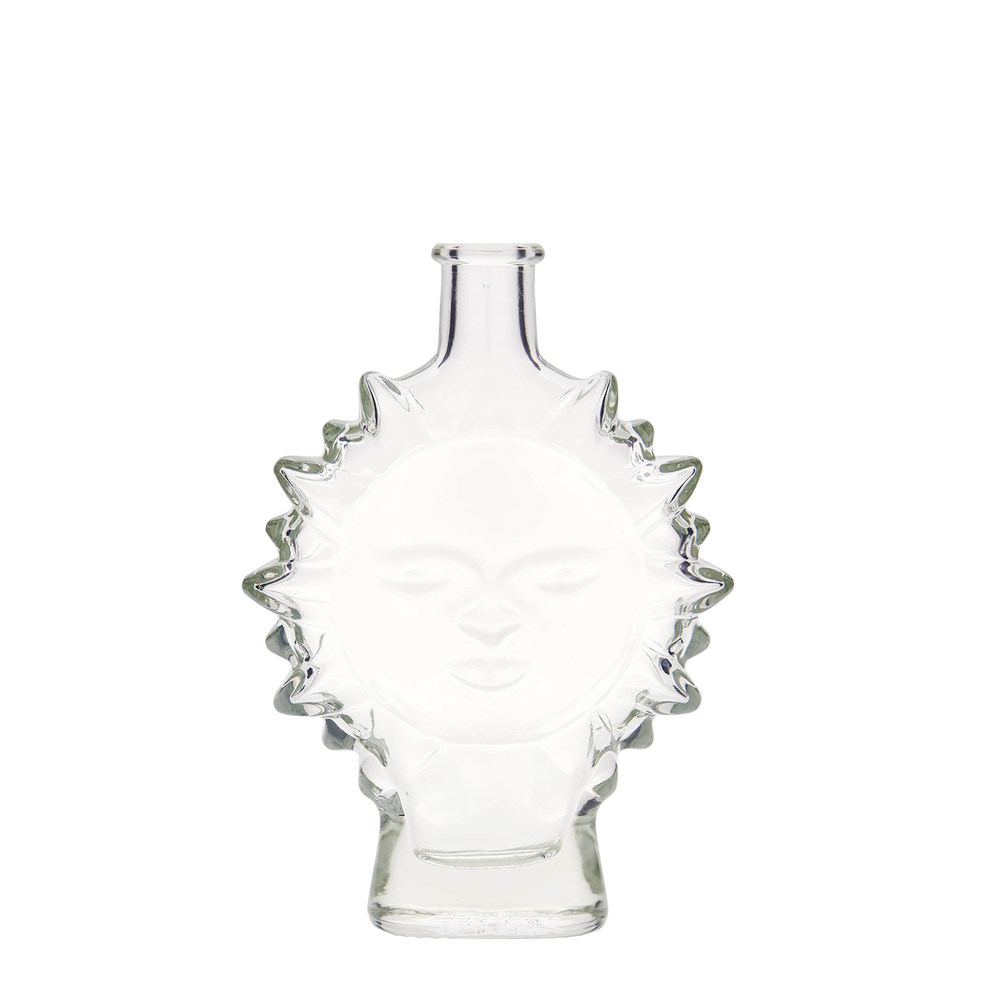 Flacon en verre 200 ml « Soleil », ouverture : liège Flacon en verre 200 ml « Soleil », ouverture : liège