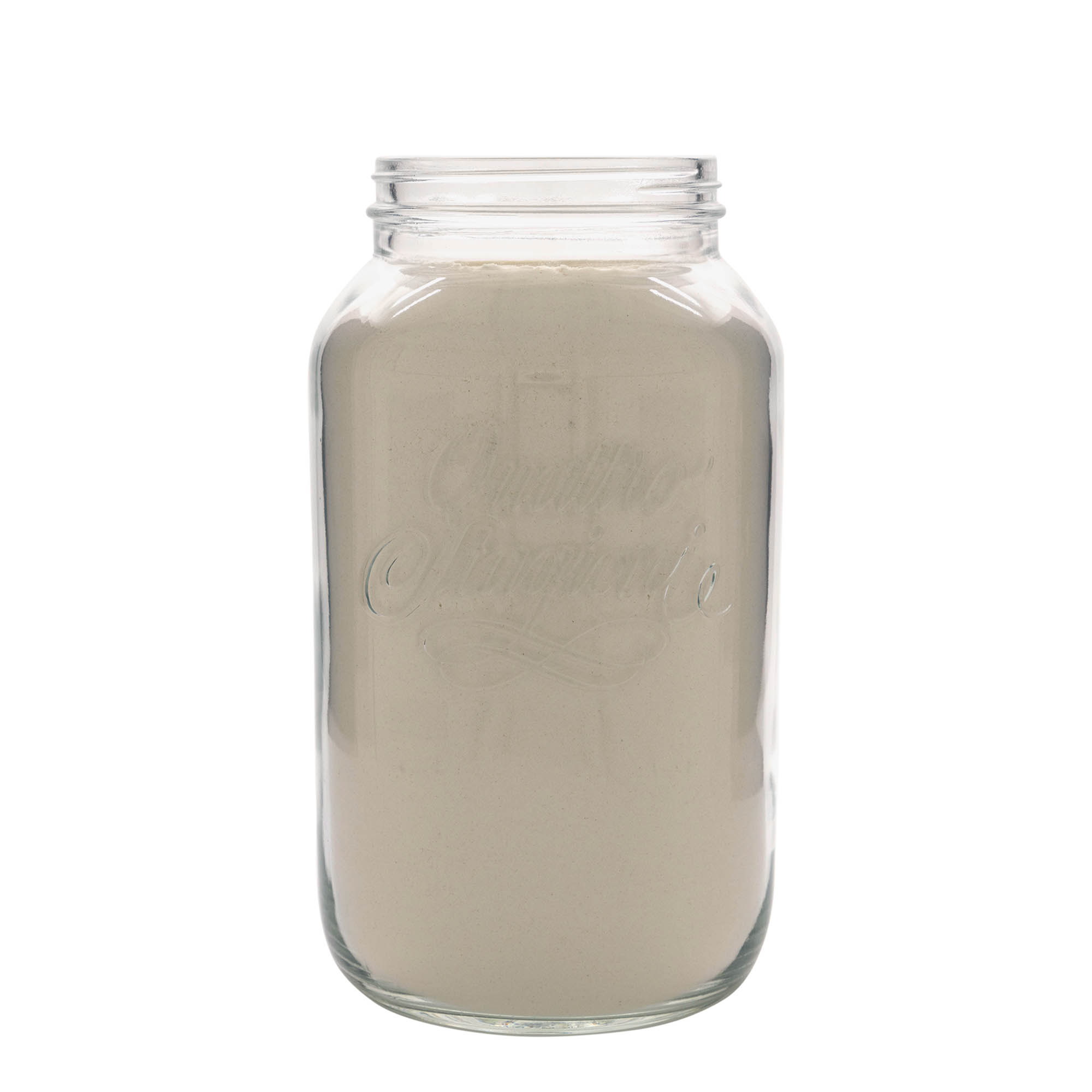 3 800 ml verre 'Quattro Stagioni', ouverture : bouchon à vis 3 800 ml verre 'Quattro Stagioni', ouverture : bouchon à vis