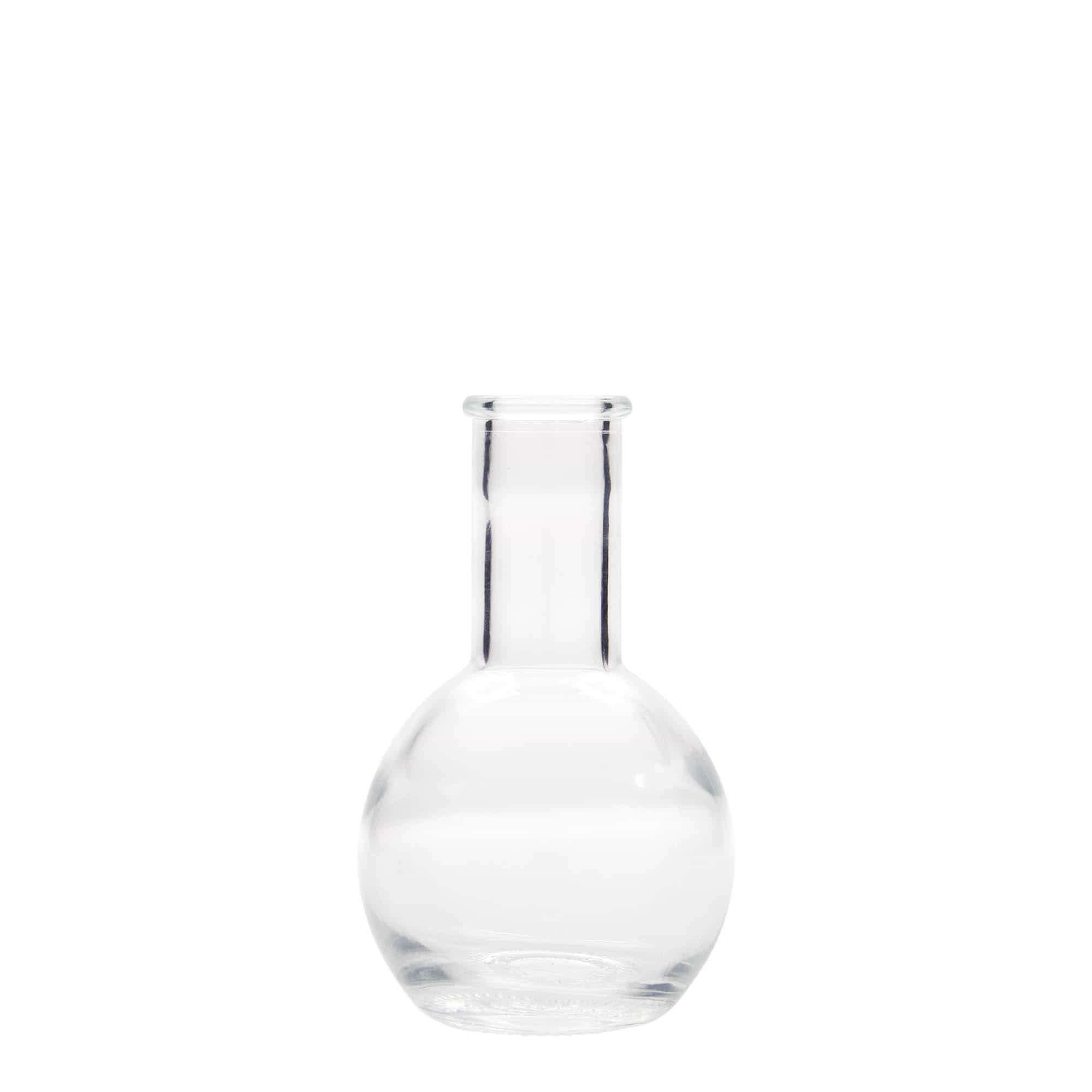 Flacon en verre de 100 ml « Tulipano », ouverture : bouchon en liège