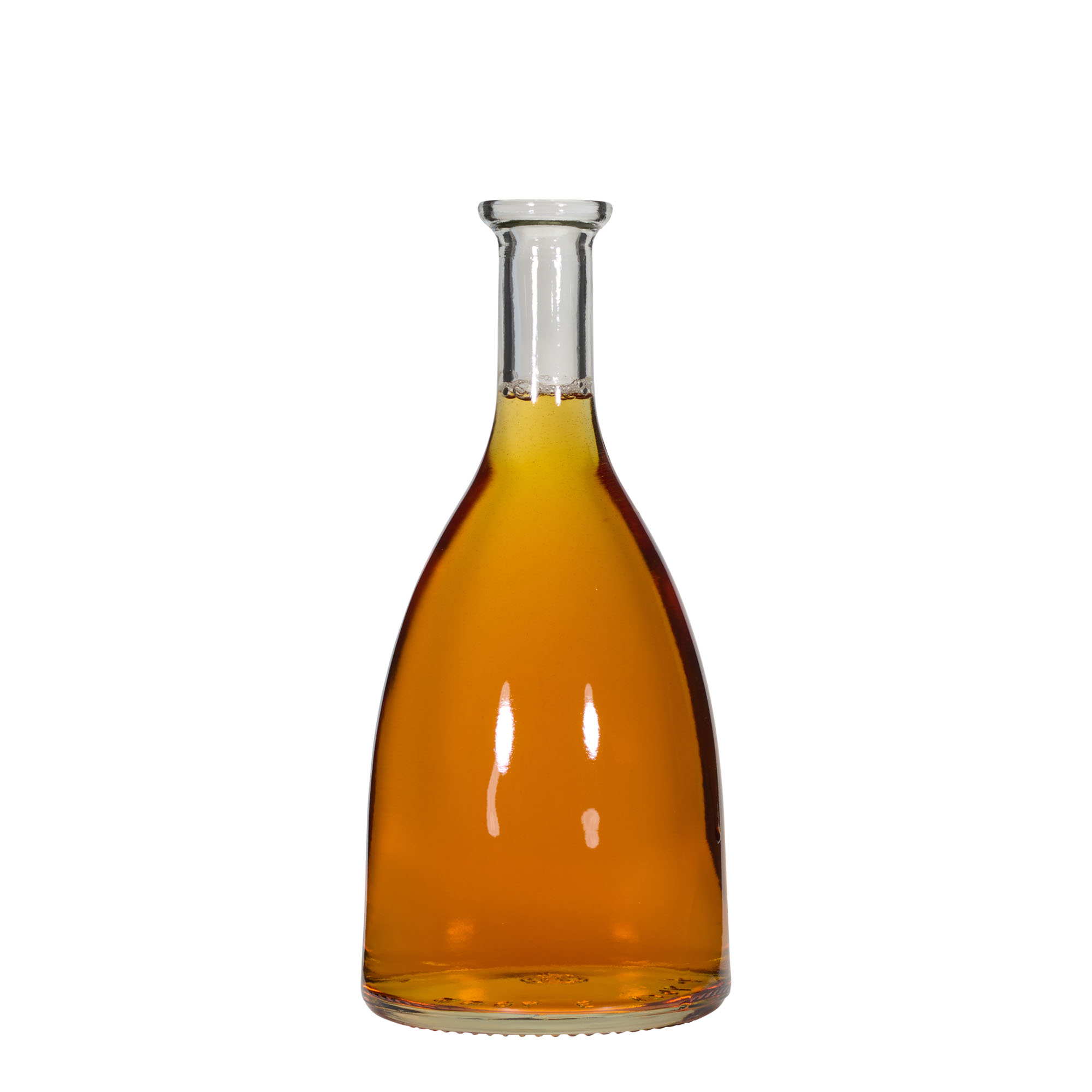 Bouteille en verre 700 ml 'Viola', ouverture : bouchon en liège Bouteille en verre 700 ml 'Viola', ouverture : bouchon en liège