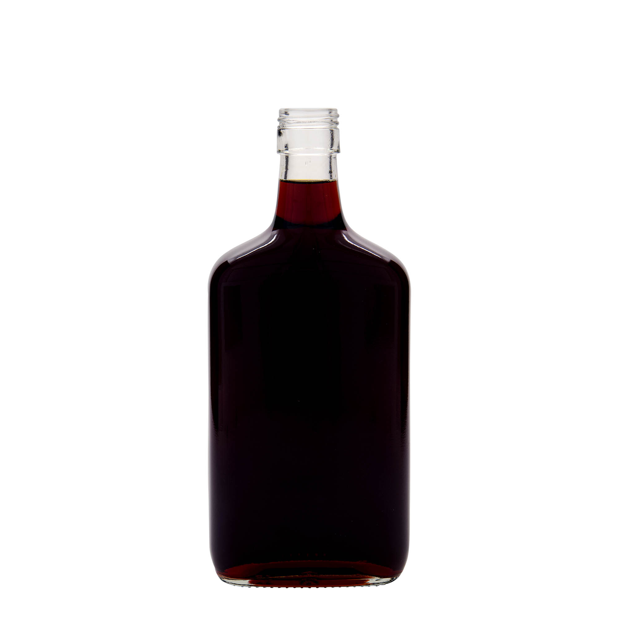 Bouteille en verre 700 ml « Amaretto », rectangulaire, ouverture : PP 31,5