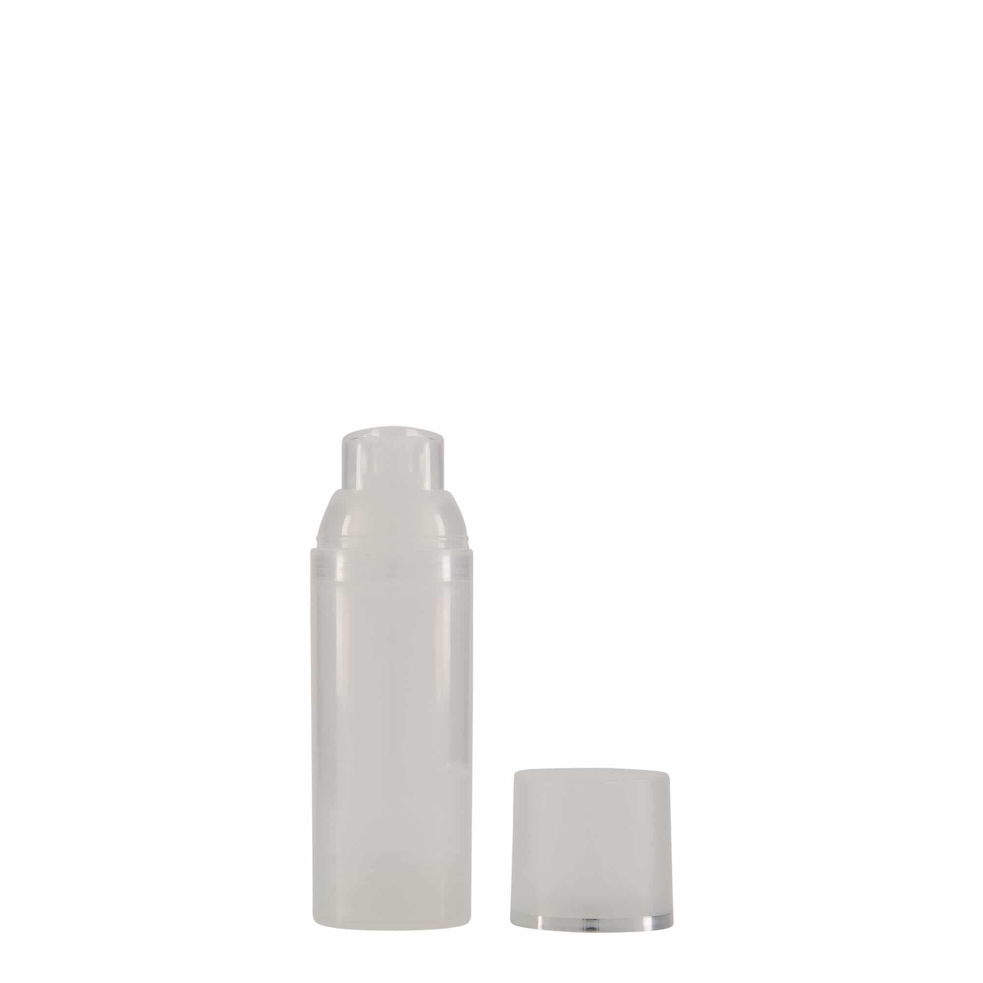 Distributeur airless 50 ml « Mezzo », plastique PP, naturel