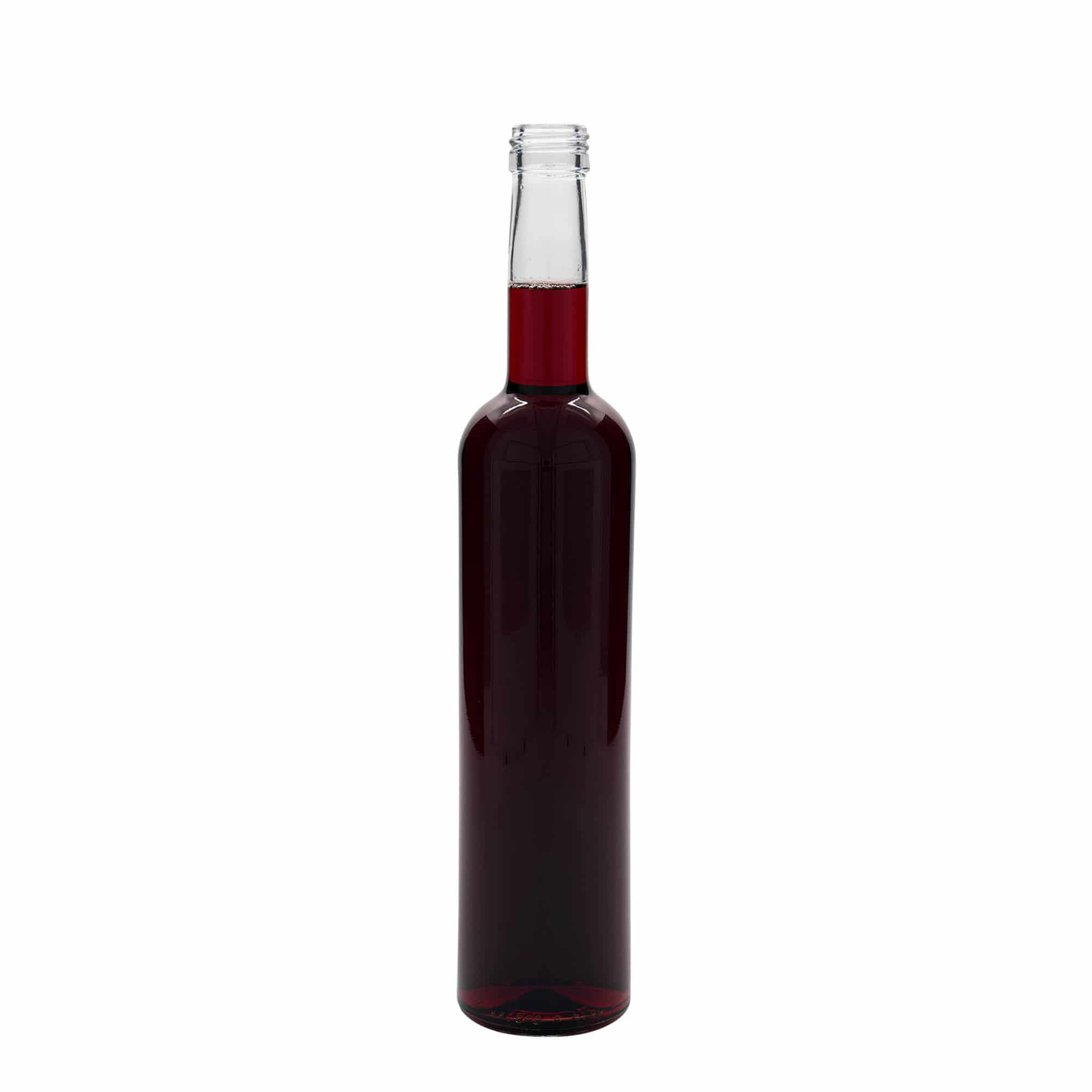 Bouteille en verre 500 ml 'Bordeaux', ouverture : PP 28