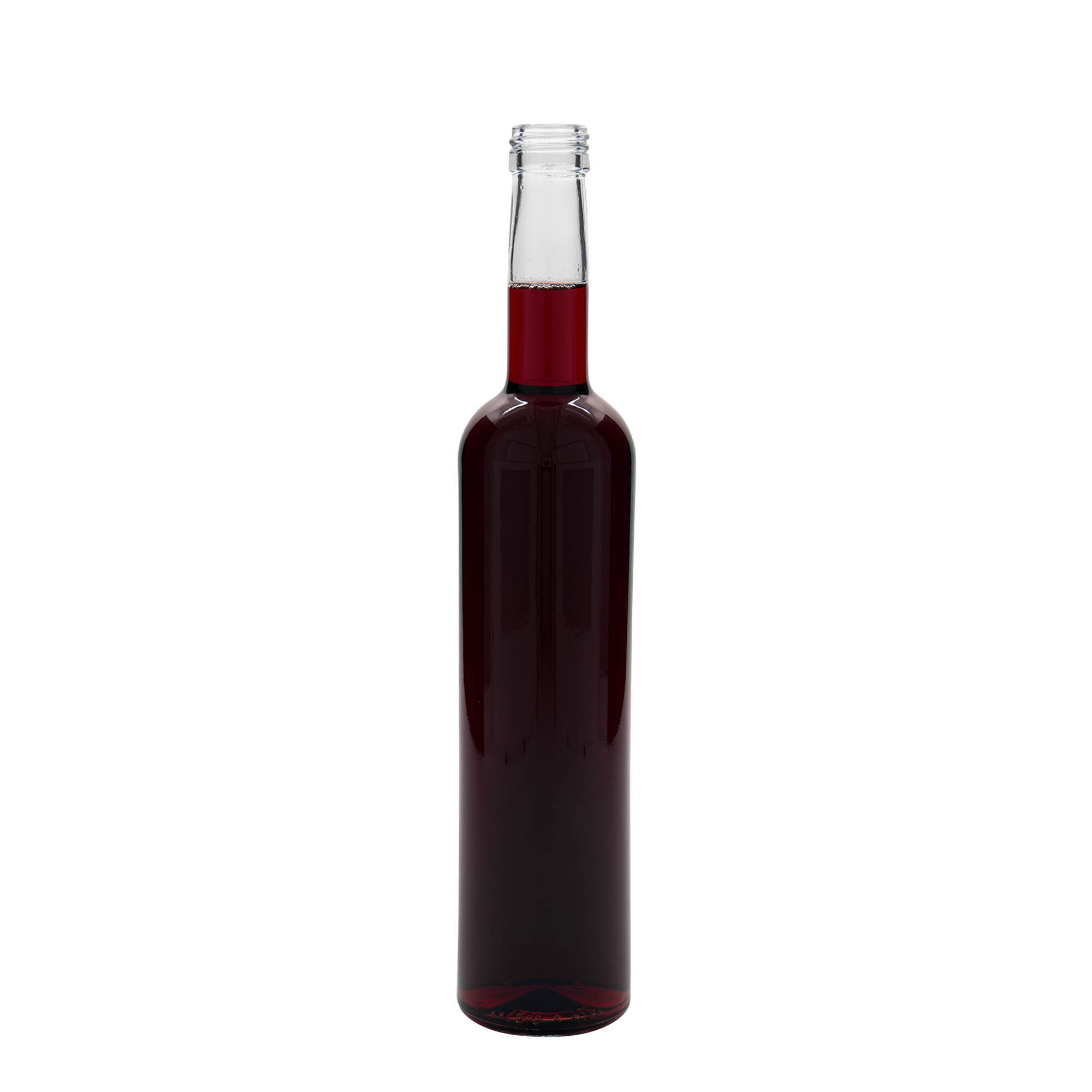 Bouteille en verre 500 ml 'Bordeaux', ouverture : PP 28 Bouteille en verre 500 ml 'Bordeaux', ouverture : PP 28