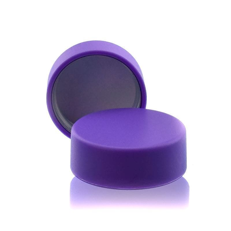 Bouchon à vis, plastique ABS, violet, pour col : GPI 33/400