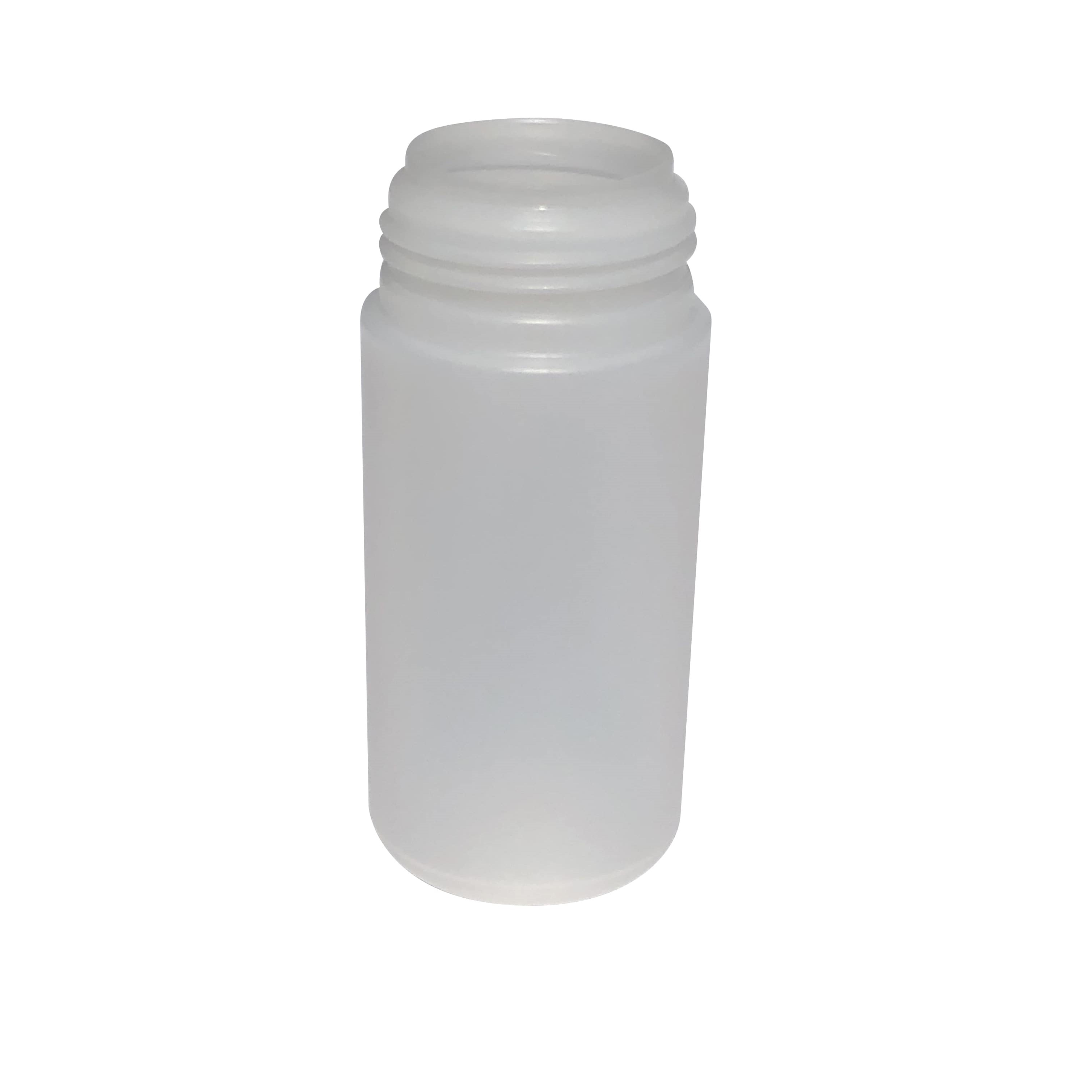 Flacon doseur 100 ml 'Foamer', plastique PP, blanc, pour bouchage: Bougage à vis