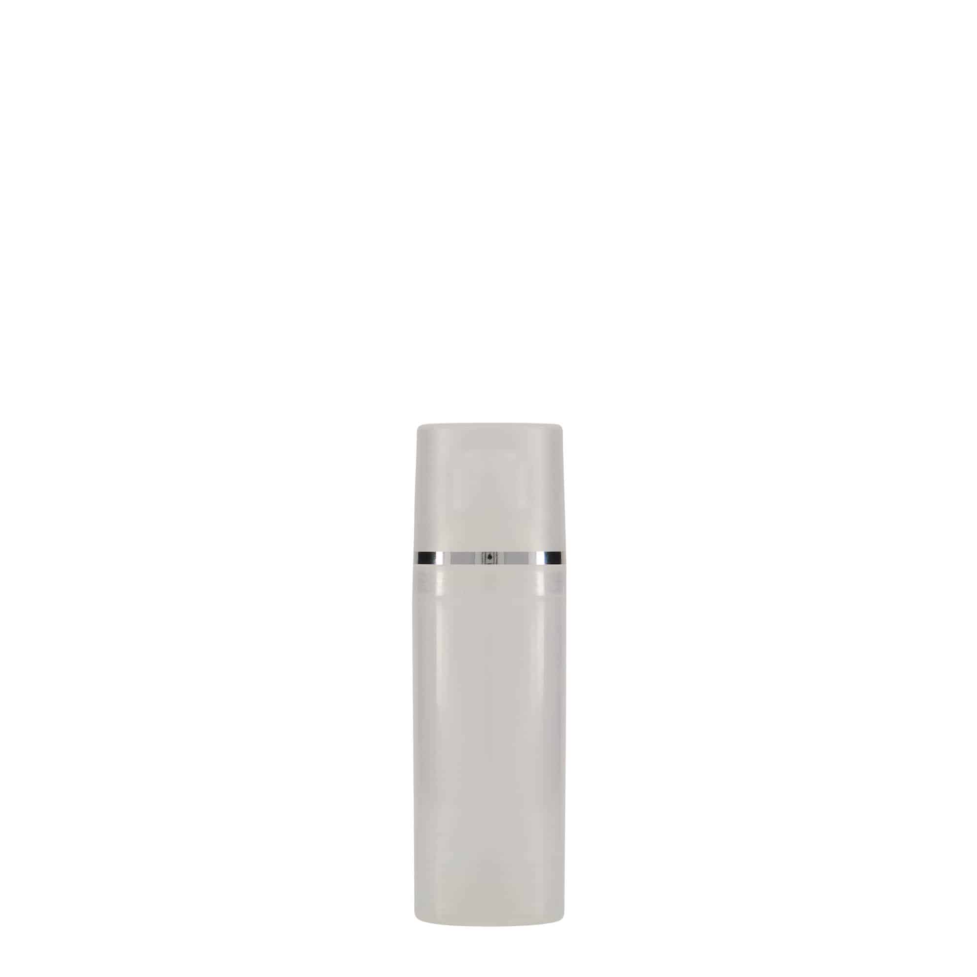 Distributeur airless 50 ml « Mezzo », plastique PP, naturel