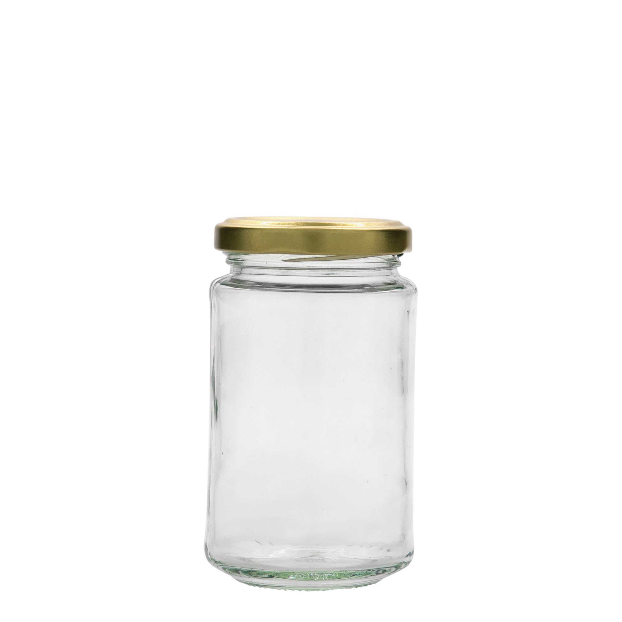 Verre rond haut de 250 ml, ouverture : Twist-Off (TO 58) Verre rond haut de 250 ml, ouverture : Twist-Off (TO 58)