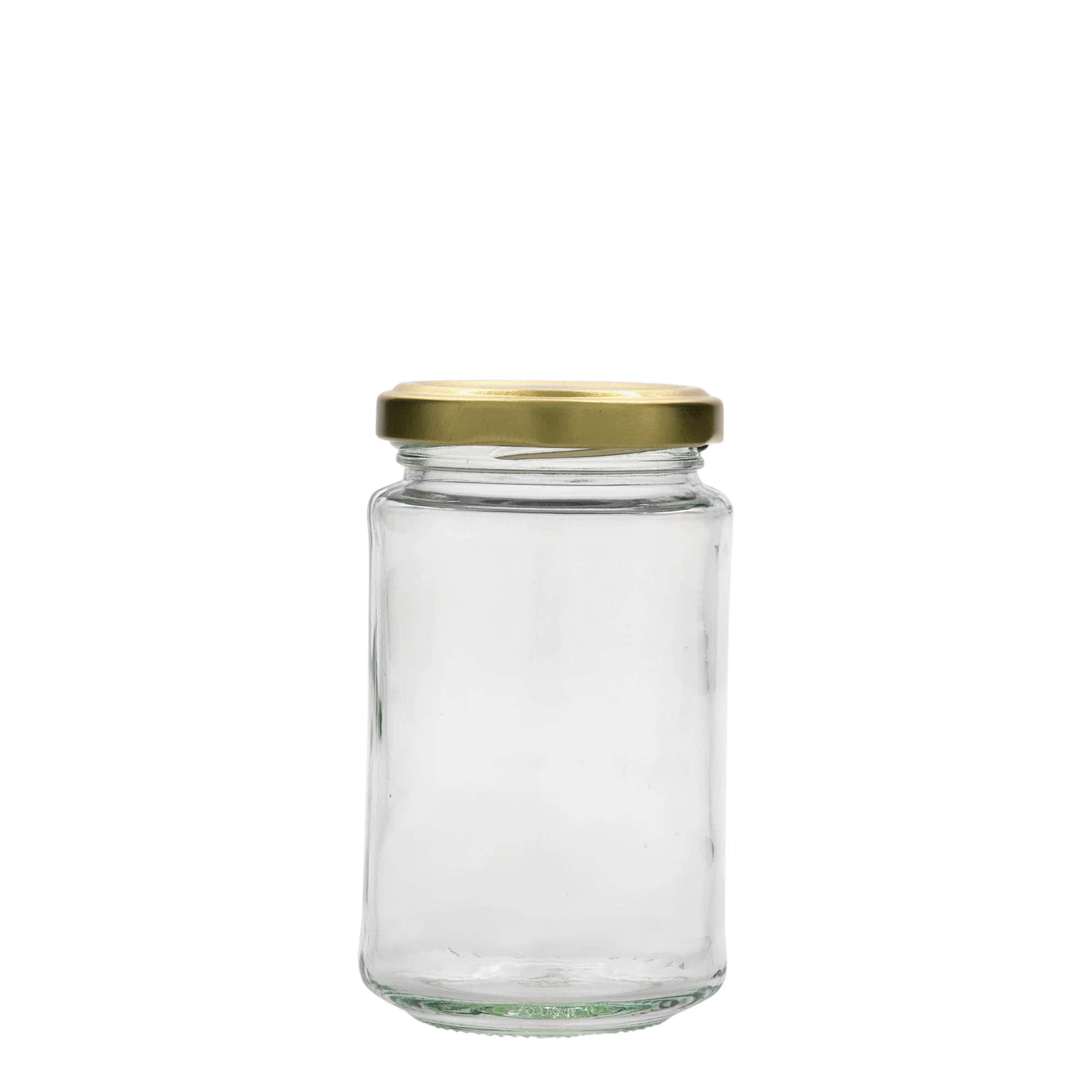 Verre rond haut de 250 ml, ouverture : Twist-Off (TO 58)