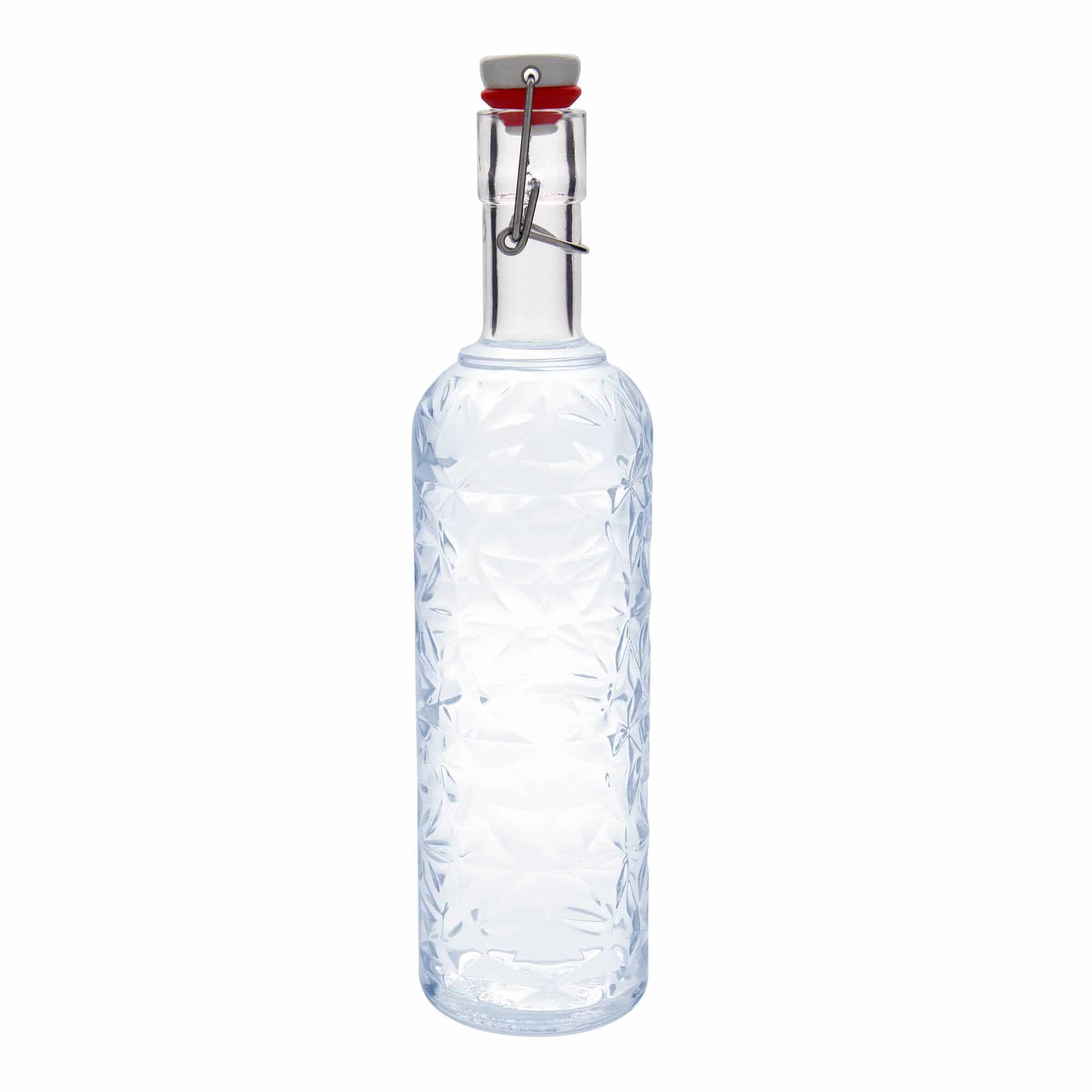Bouteille en verre 1 000 ml 'Oriente', bouchage: bouchon mécanique