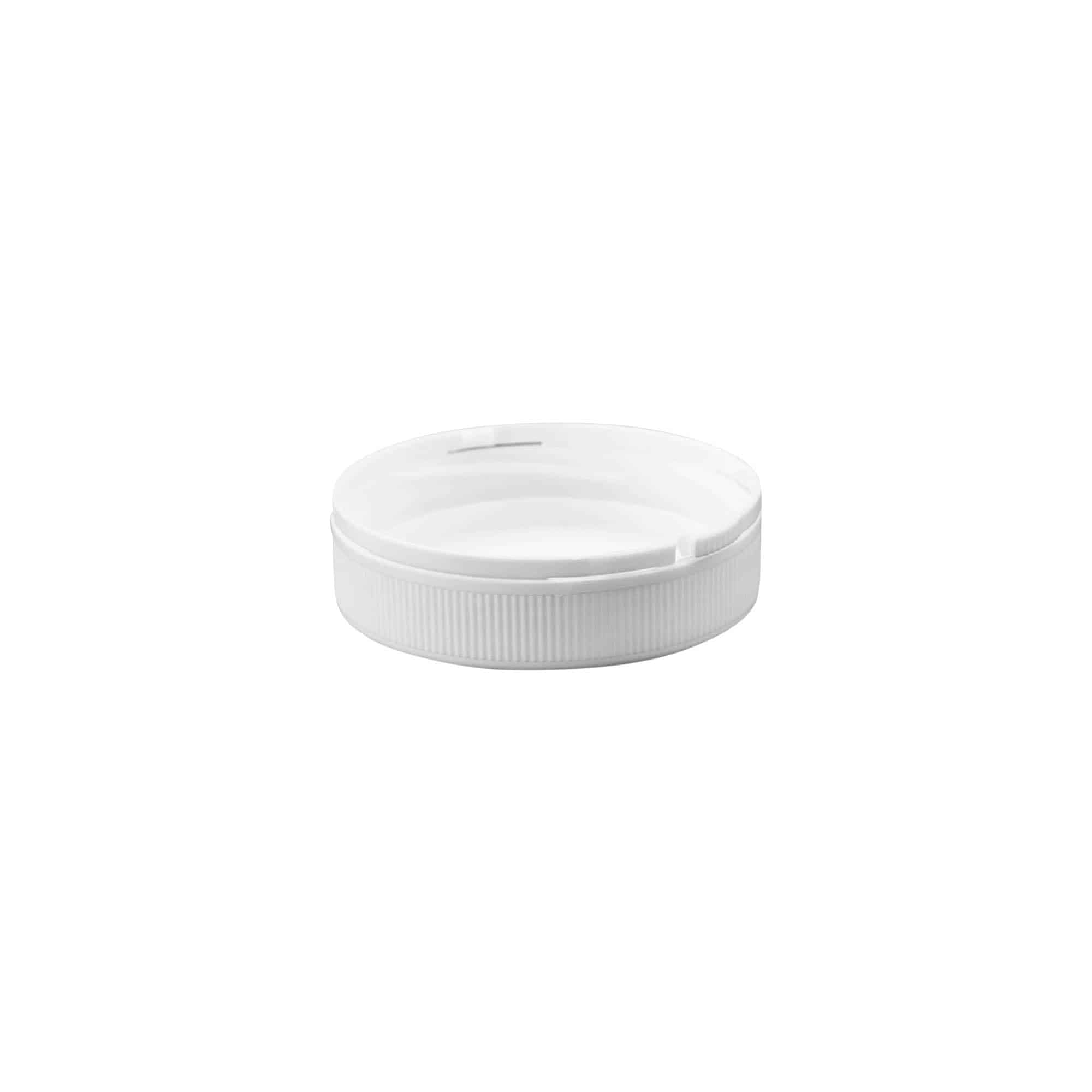 Bouchon à vis 'Securilock' 61,9 mm, plastique PP, blanc