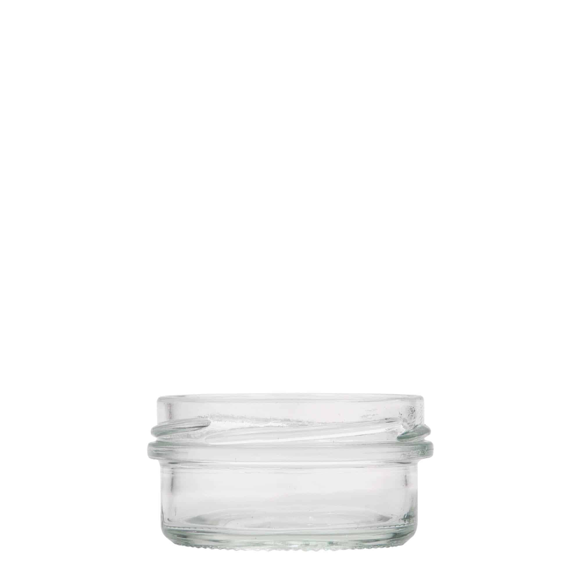 Verrine plate 65 ml, bouchage: Twist-Off (TO 66) Verrine plate 65 ml, bouchage: Twist-Off (TO 66)
