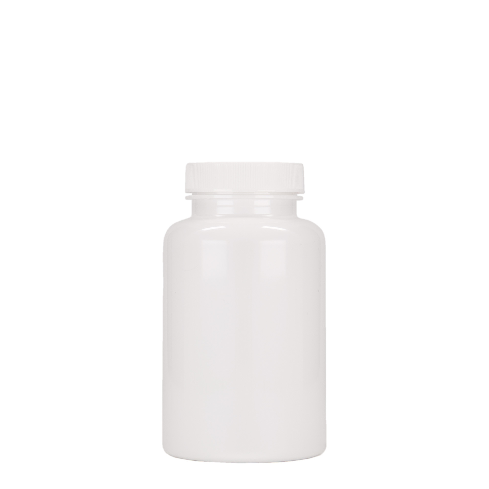 250 ml emballage PET, plastique, blanc, ouverture : 45/400