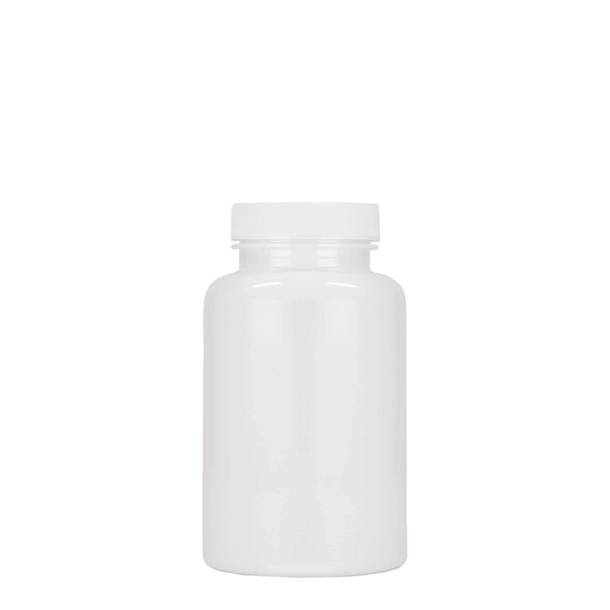 250 ml emballage PET, plastique, blanc, ouverture : 45/400