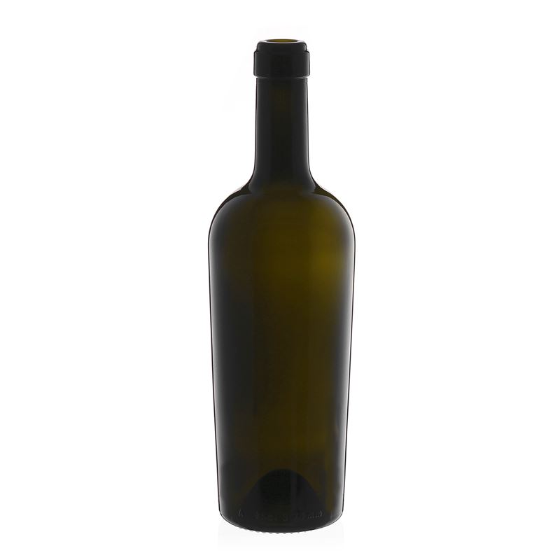 Bouteille de vin 750 ml 'Imperiale', vert antique, ouverture : bouchon en liège