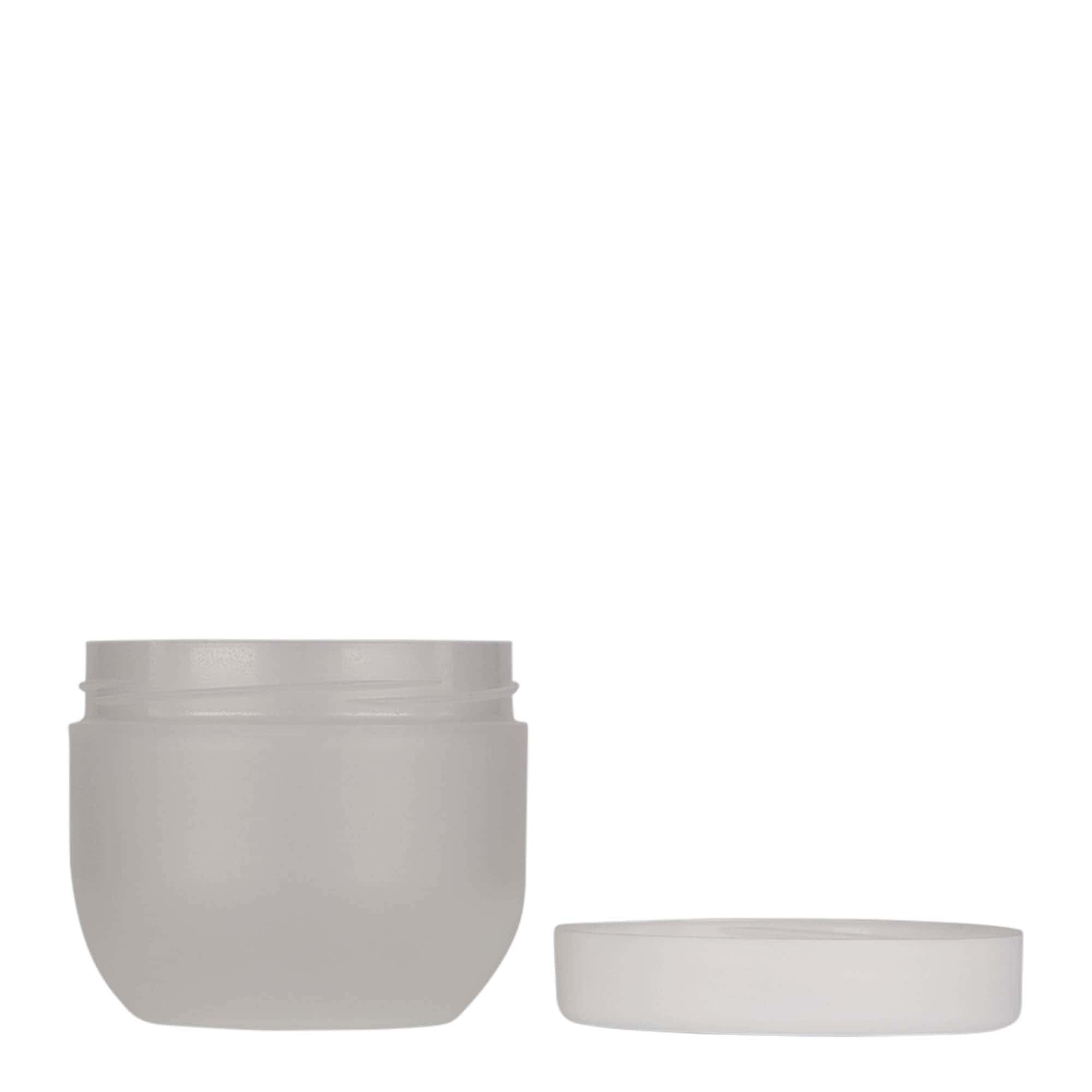 100 ml boîte en plastique « Magic », PP, naturel, ouverture : fermeture à vis