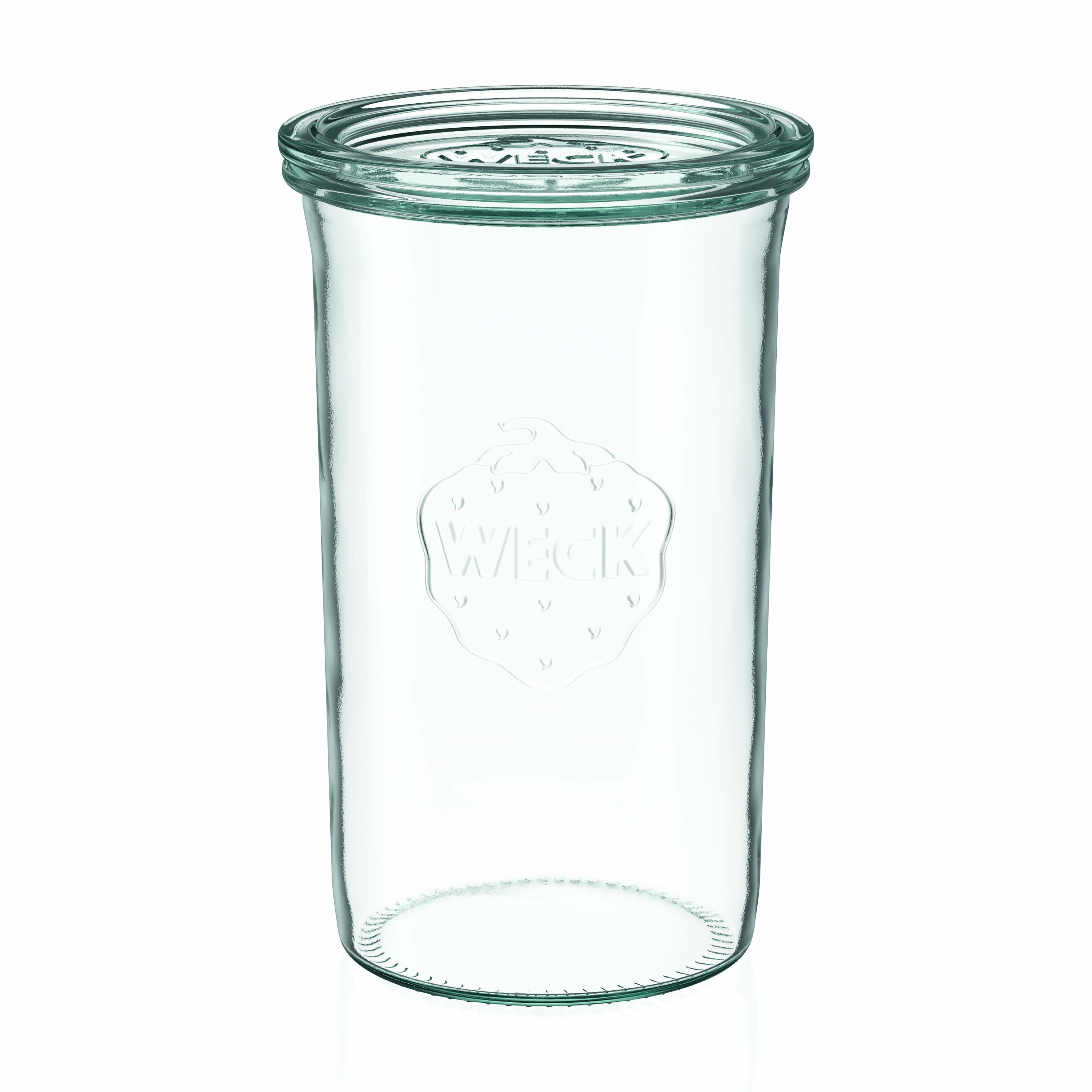 1.000 ml bocal WECK à renversement #, ouverture : bord rond 1.000 ml bocal WECK à renversement #, ouverture : bord rond