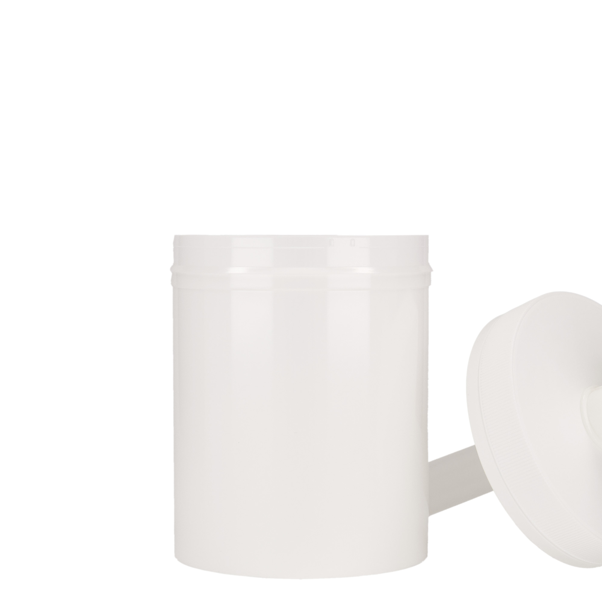 Flacon distributeur 1.240 ml 'Securibox', plastique PP, blanc, ouverture : bouchon à vis Flacon distributeur 1.240 ml 'Securibox', plastique PP, blanc, ouverture : bouchon à vis