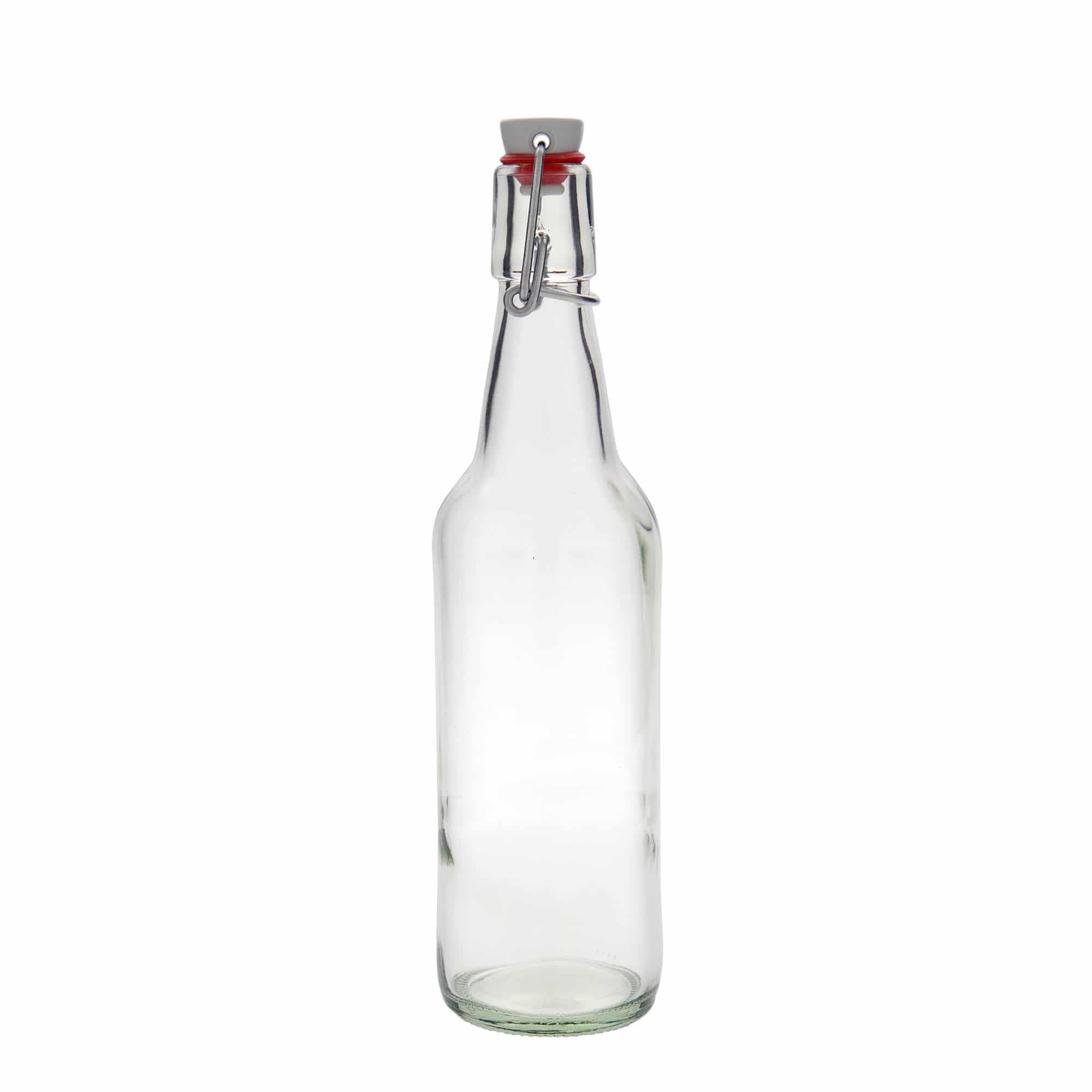 Bouteille de bière 500 ml, verre, ouverture : fermeture à bascule