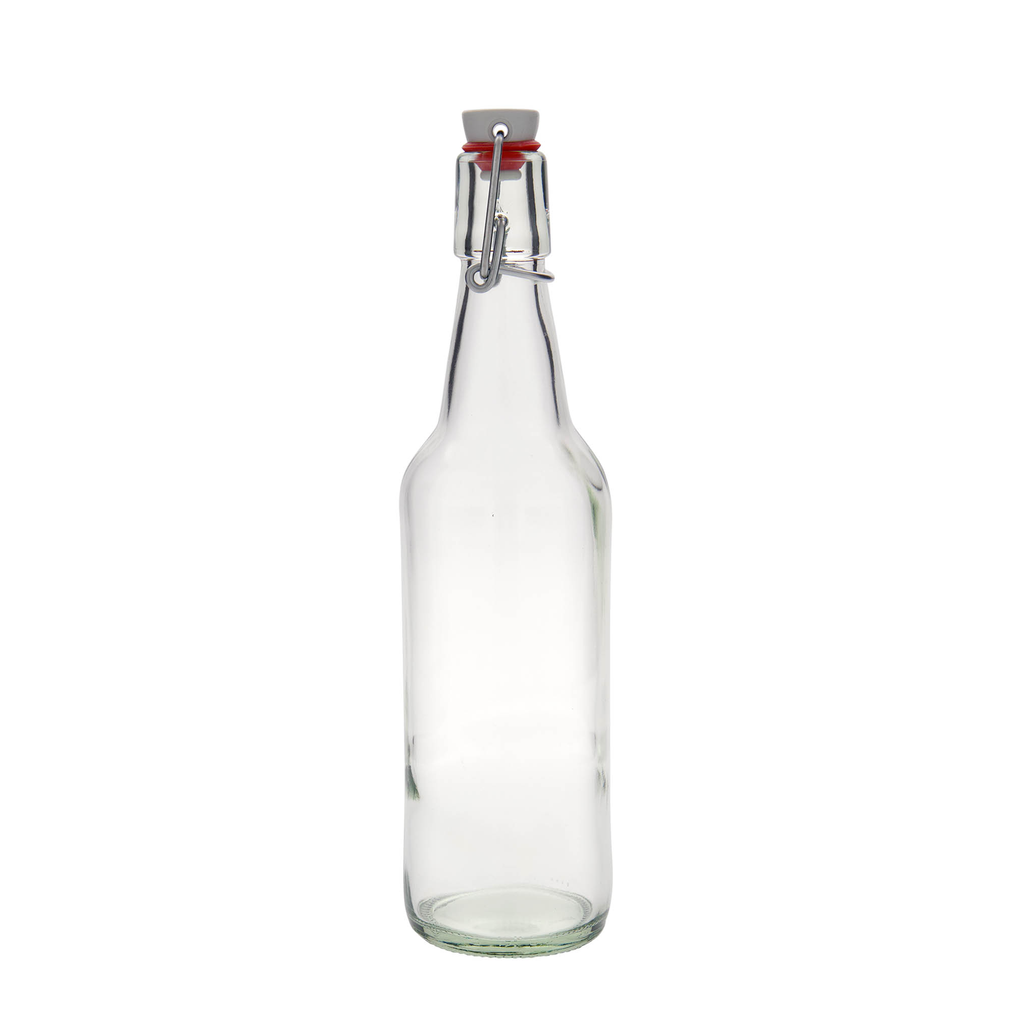 Bouteille de bière 500 ml, verre, ouverture : fermeture à bascule