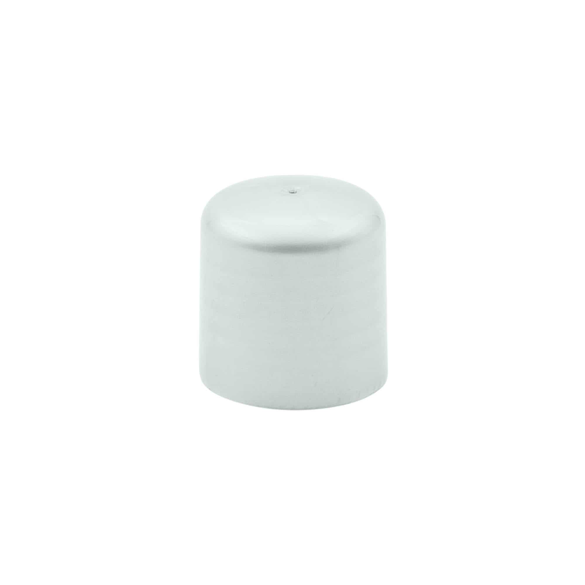 Bougage à vis avec insert de pulvérisation, plastique PP, argenté, pour bouchage: 24/410