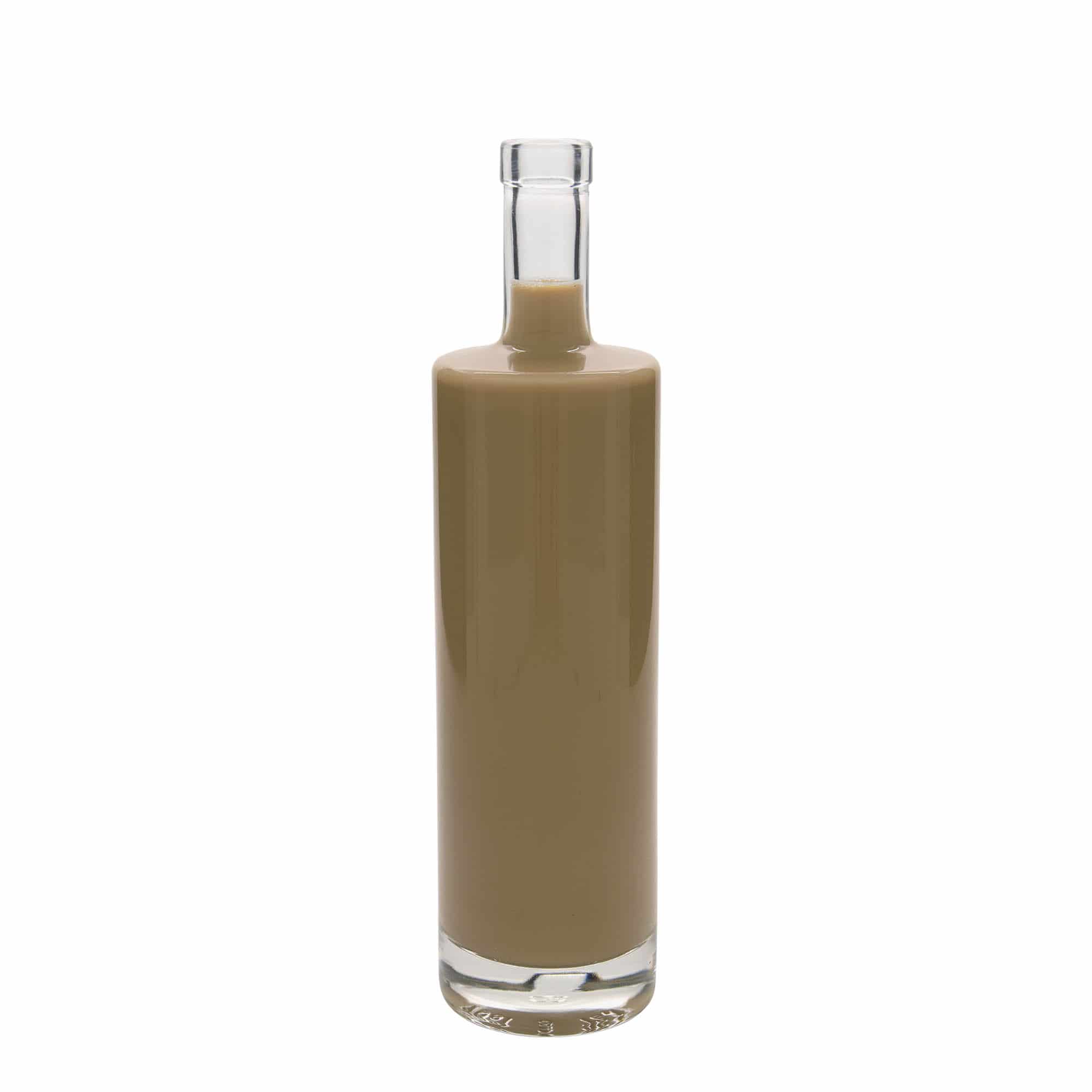 Bouteille en verre 700 ml 'Titano', ouverture : bouchon en liège
