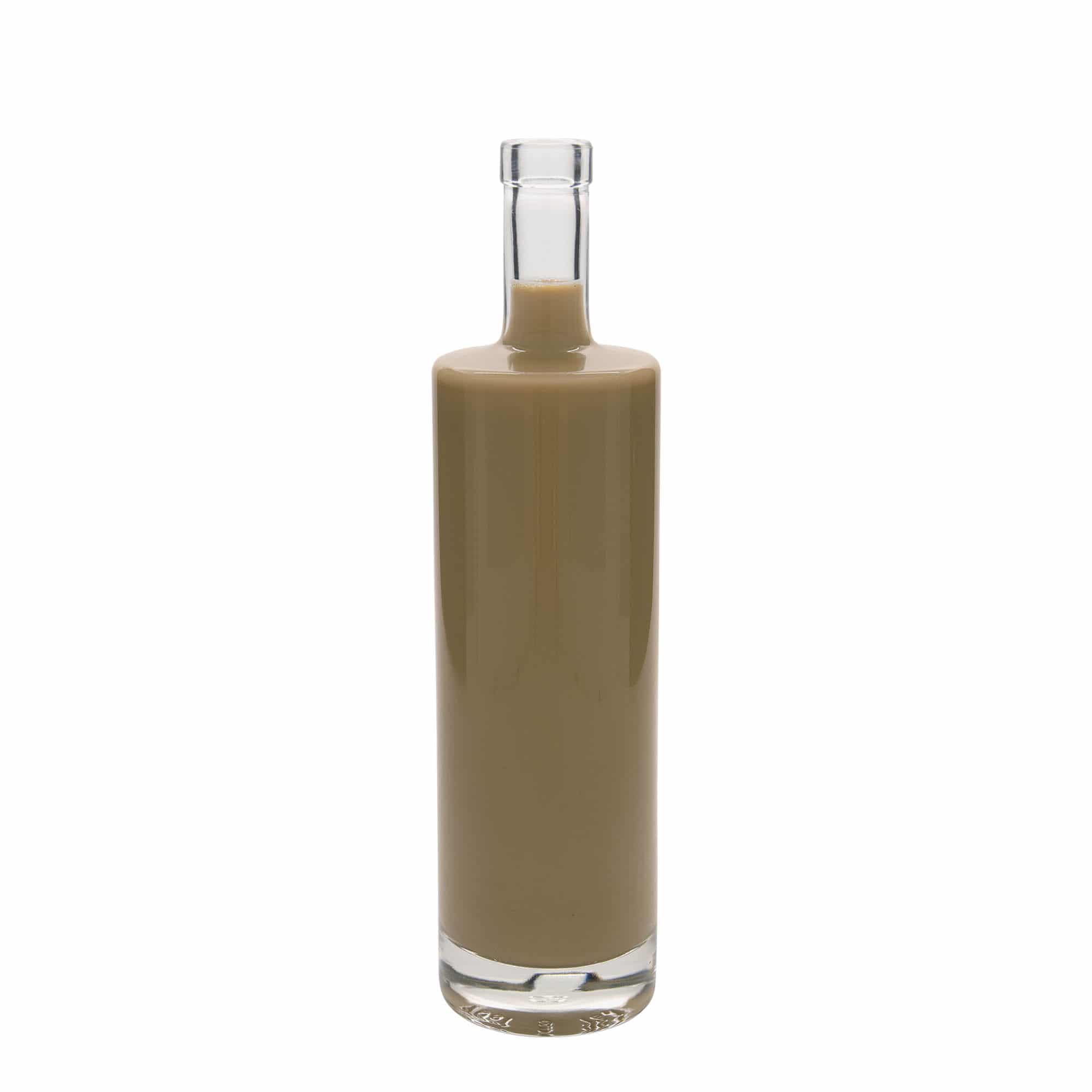 Bouteille en verre 700 ml « Titano », ouverture : bouchon en liège