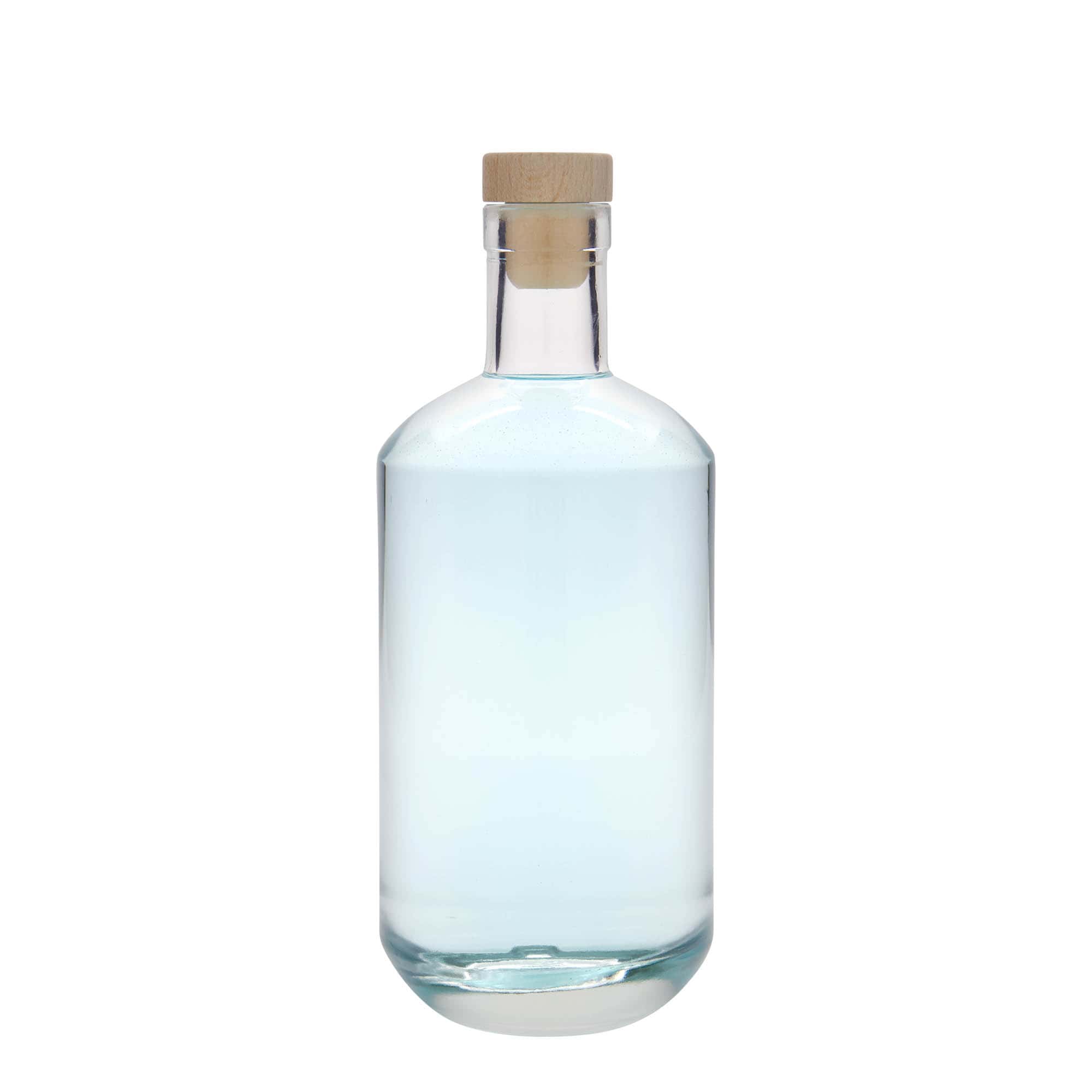 Bouteille en verre 700 ml 'Vienne', ouverture : bouchon en liège